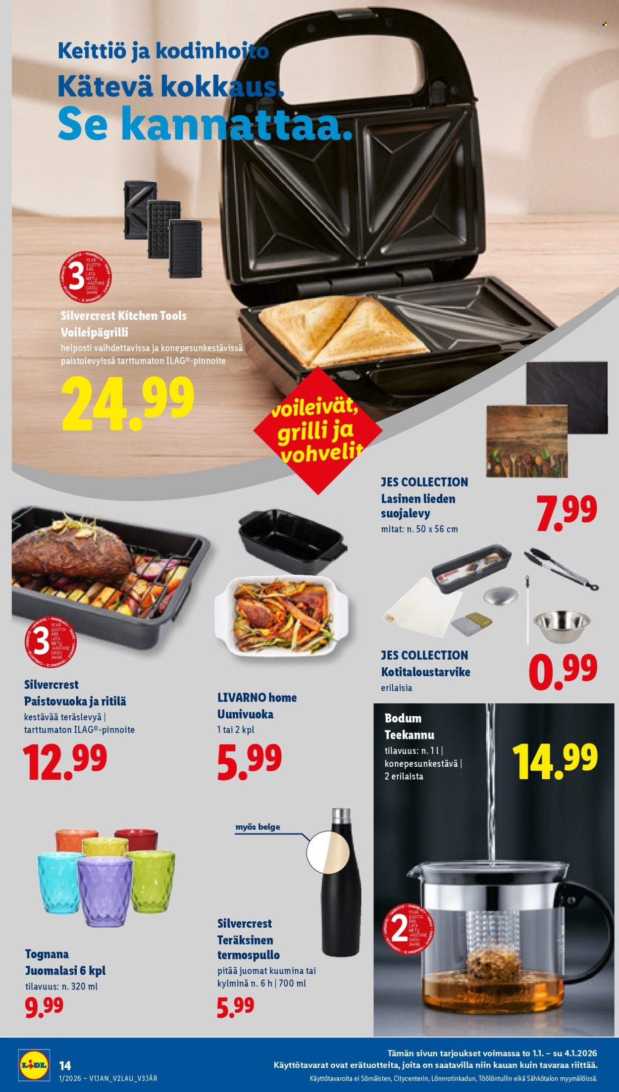 LIDL tarjoukset - Alkaen TO 1.1.2026
