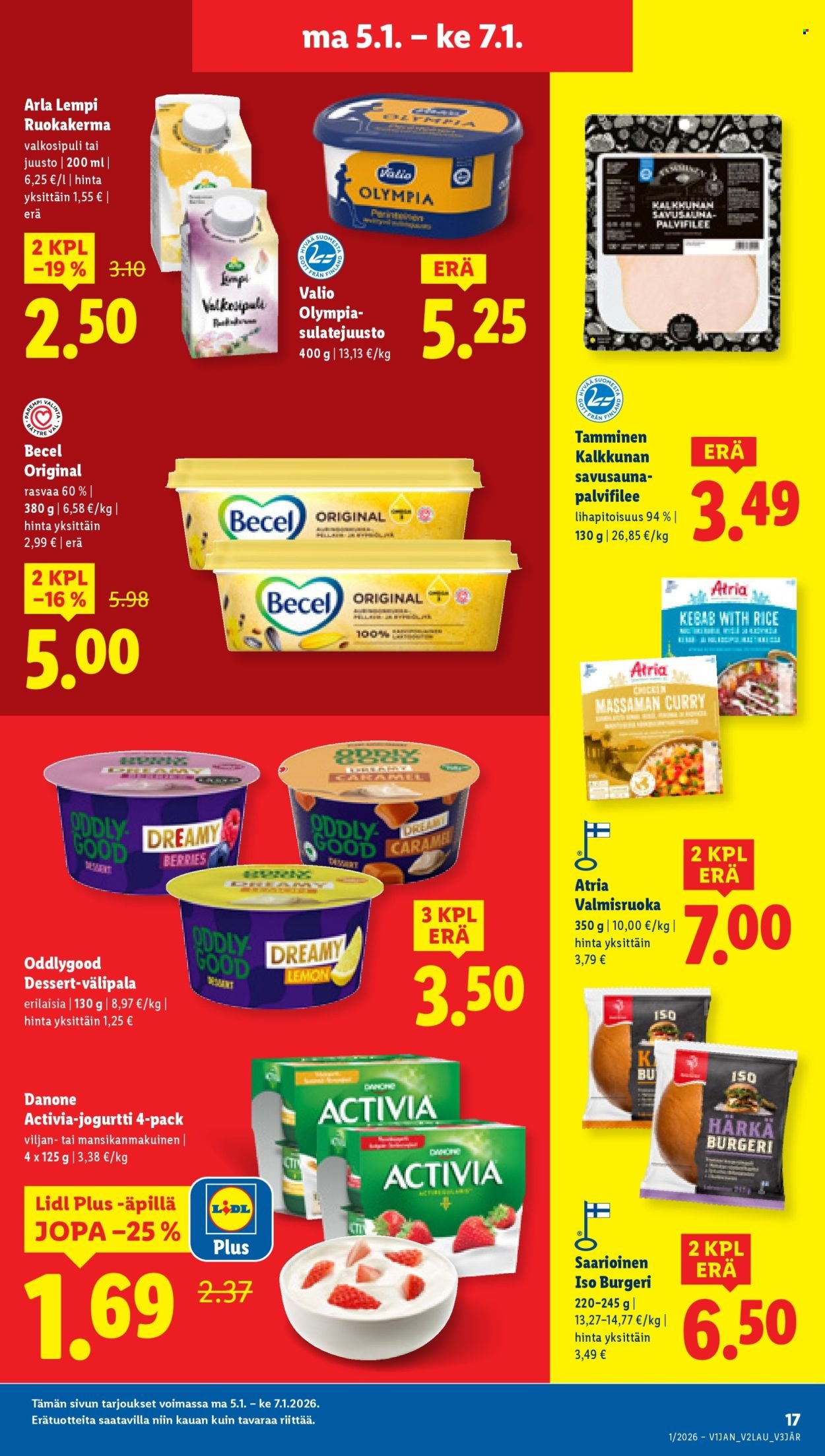LIDL tarjoukset - Alkaen TO 1.1.2026