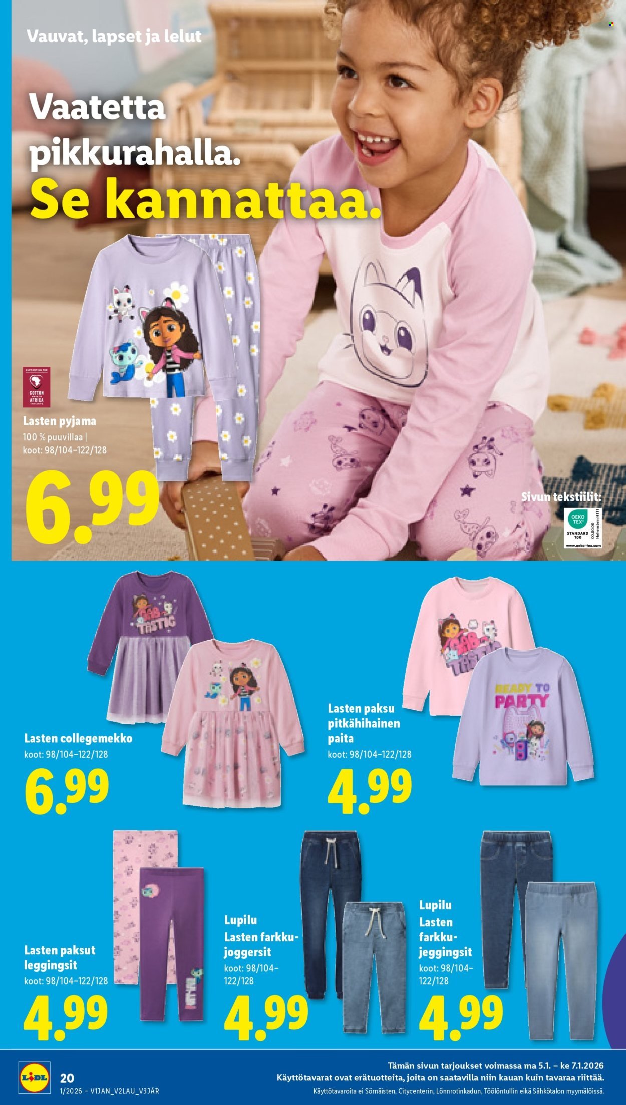 LIDL tarjoukset - Alkaen TO 1.1.2026