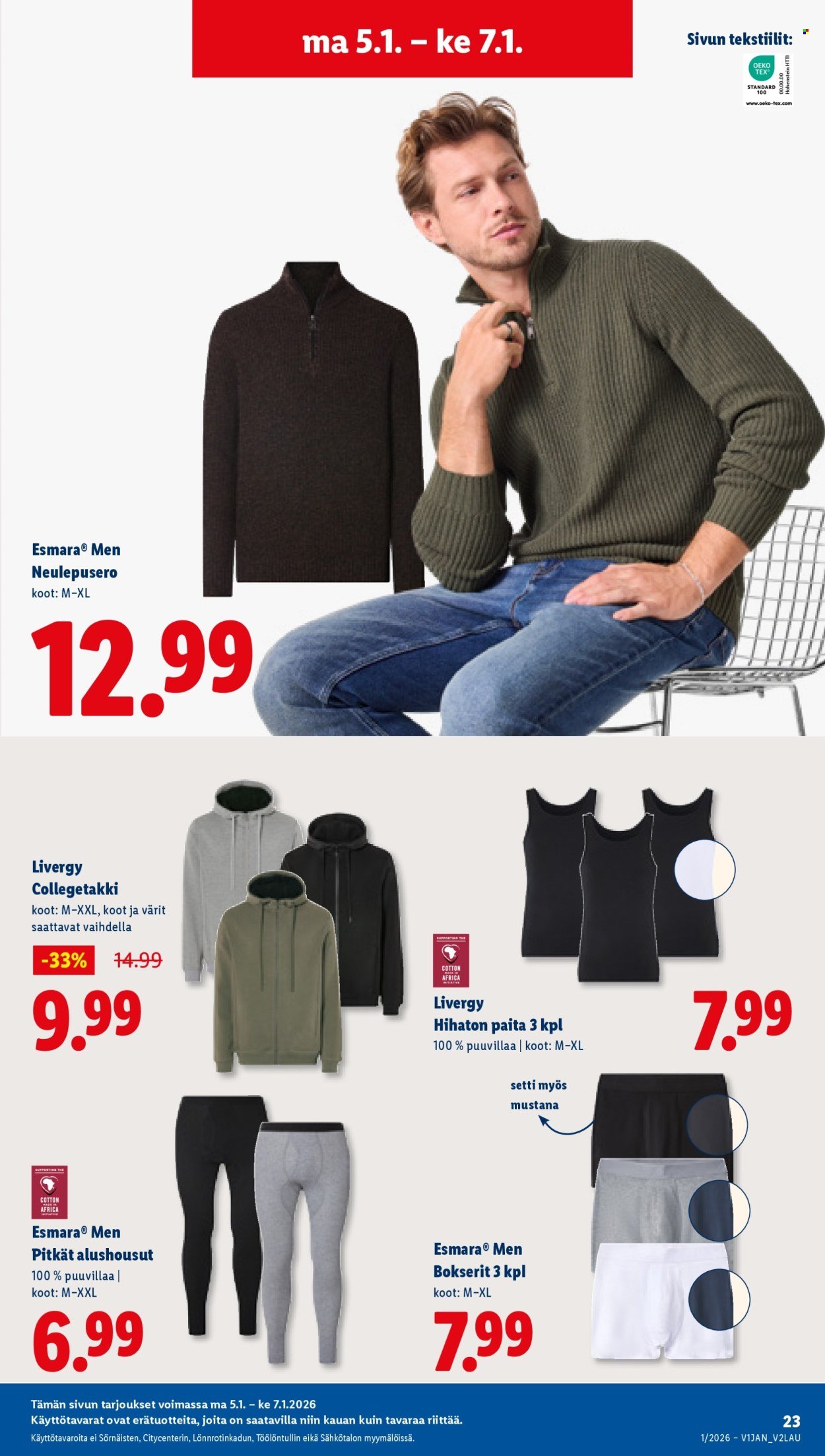 LIDL tarjoukset - Alkaen TO 1.1.2026