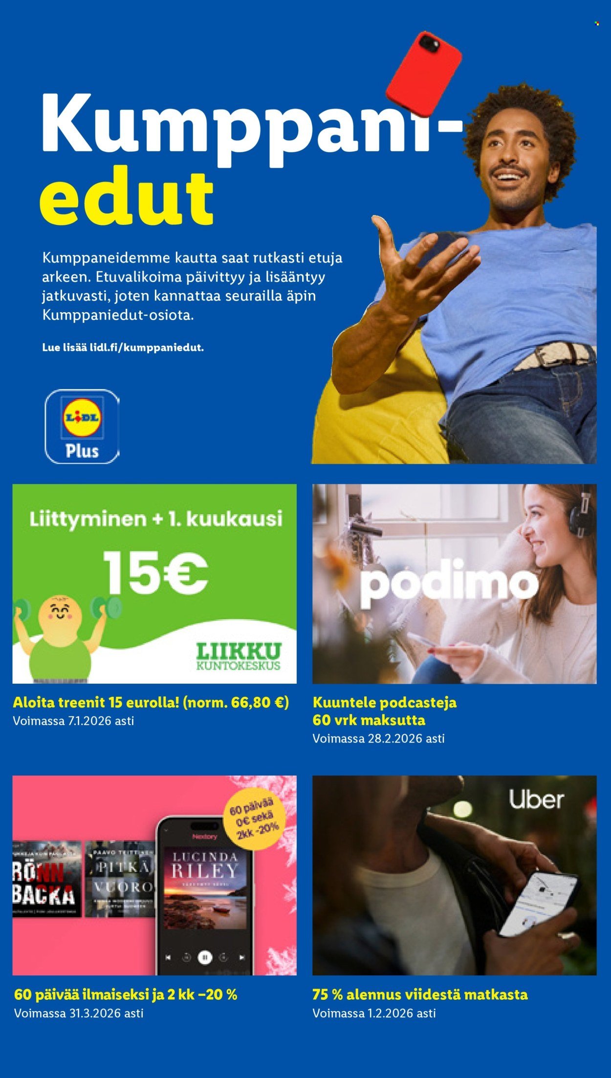 LIDL tarjoukset - Alkaen TO 1.1.2026