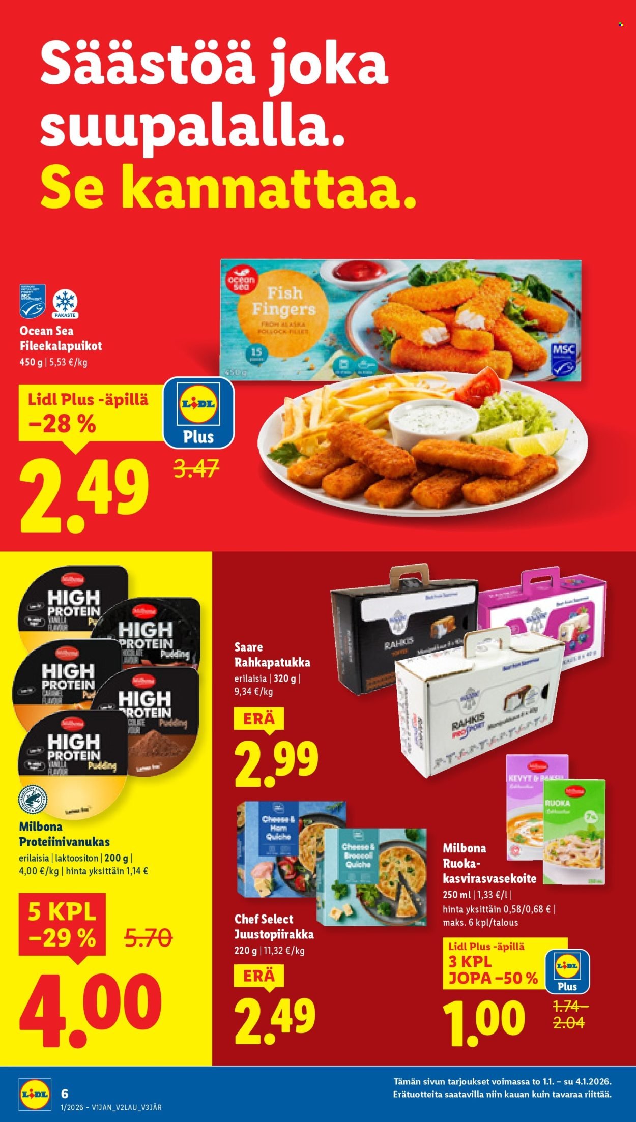 LIDL tarjoukset - Alkaen TO 1.1.2026