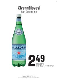 S-MARKET tarjoukset - San pellegrino