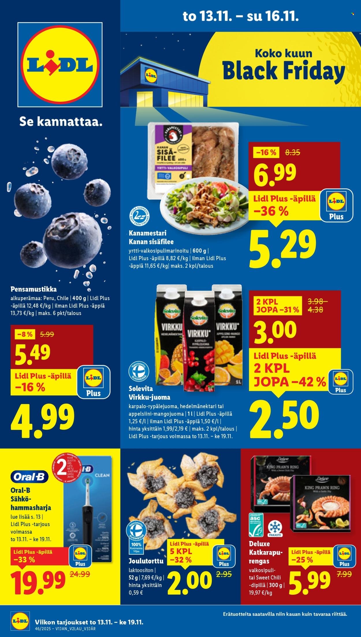 LIDL tarjoukset - Alkaen TO 13.11.2025 (2025-11-13 - 2025-11-19)