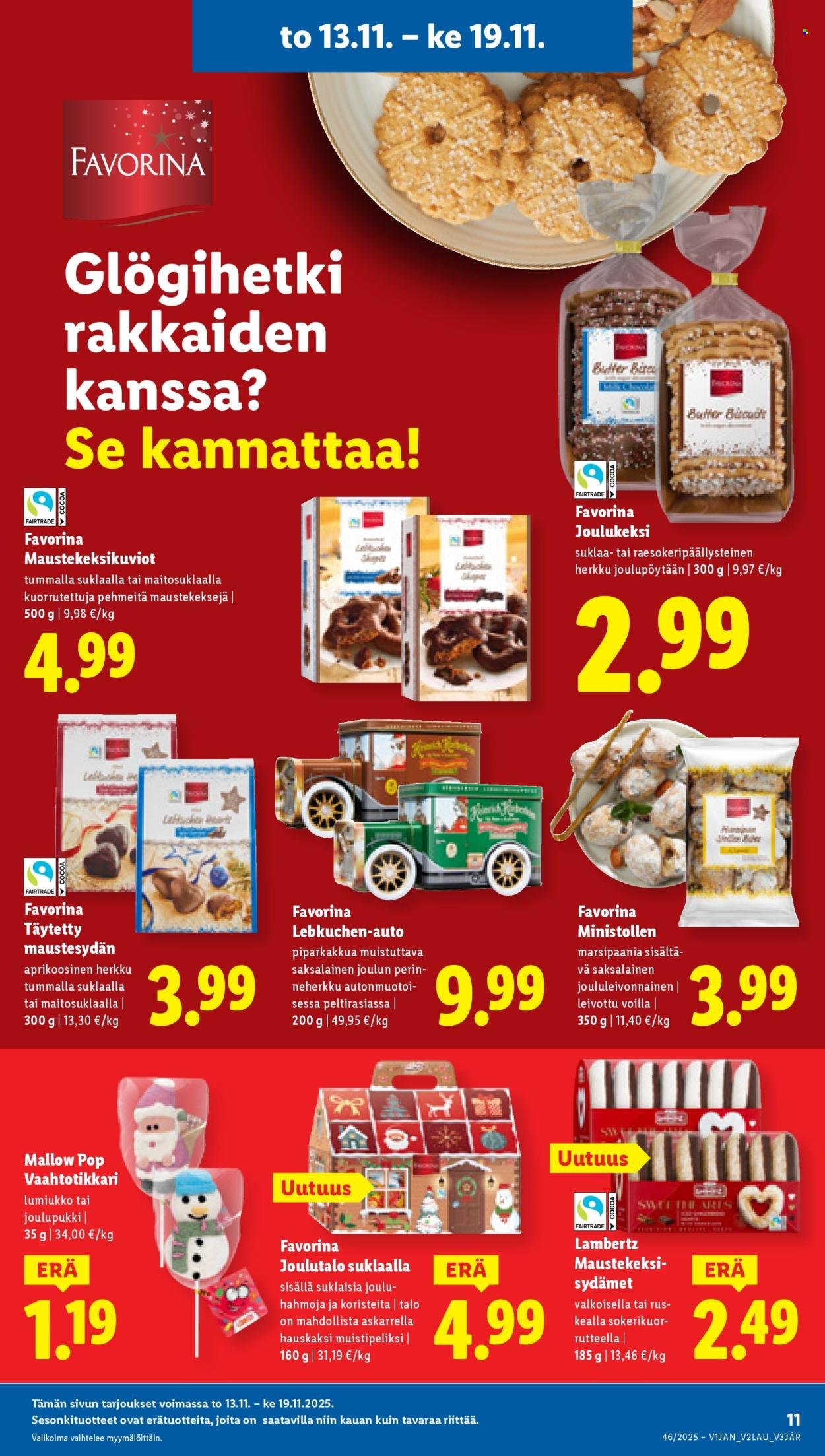 LIDL tarjoukset - Alkaen TO 13.11.2025 (2025-11-13 - 2025-11-19)