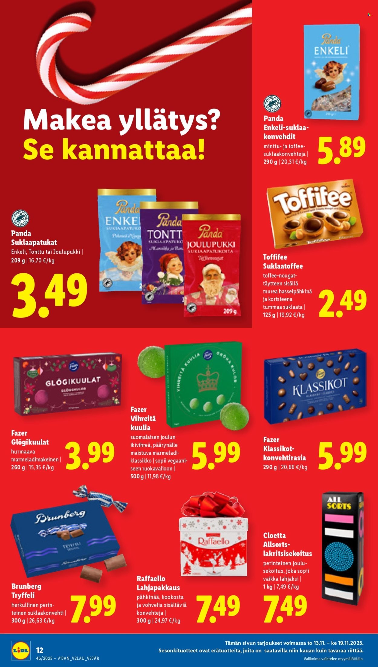 LIDL tarjoukset - Alkaen TO 13.11.2025 (2025-11-13 - 2025-11-19)