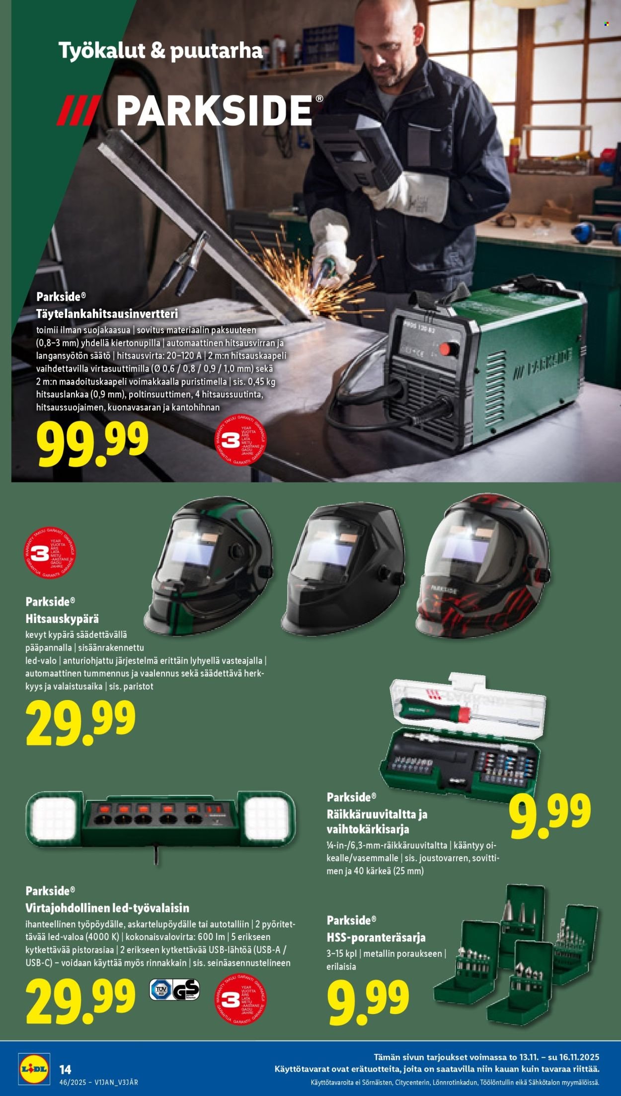 LIDL tarjoukset - Alkaen TO 13.11.2025 (2025-11-13 - 2025-11-19)