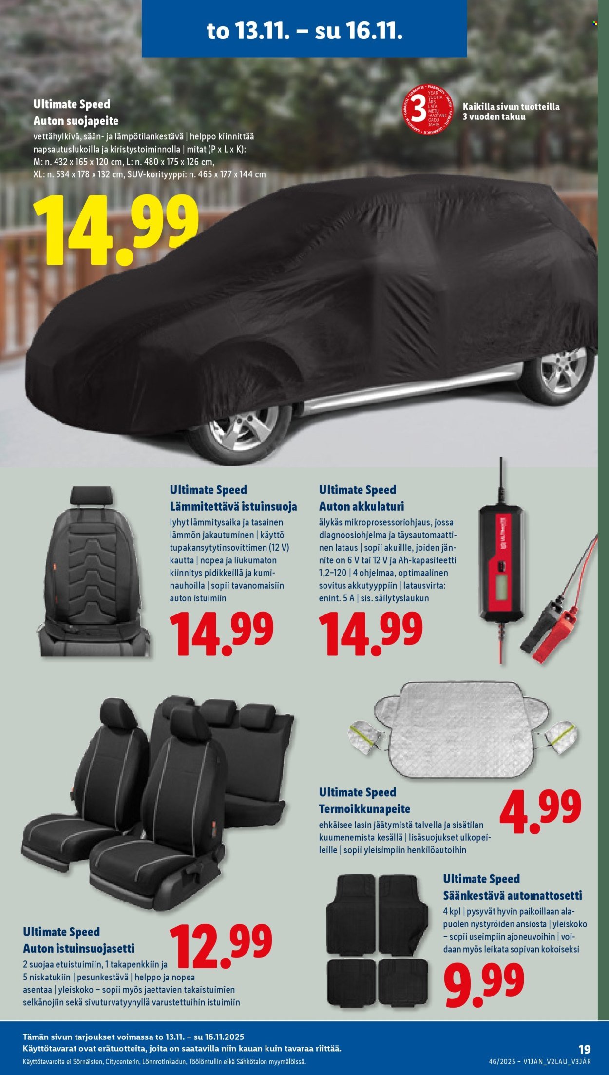 LIDL tarjoukset - Alkaen TO 13.11.2025 (2025-11-13 - 2025-11-19)