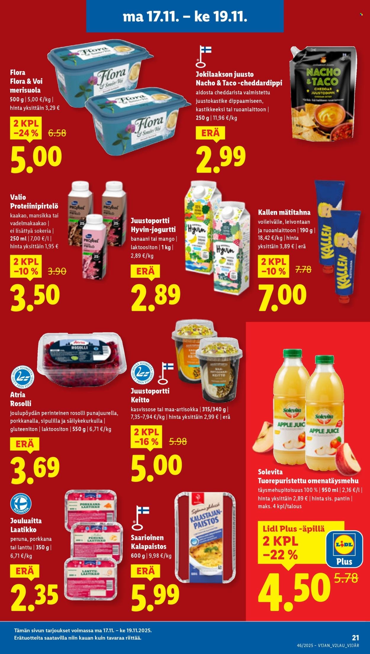 LIDL tarjoukset - Alkaen TO 13.11.2025 (2025-11-13 - 2025-11-19)