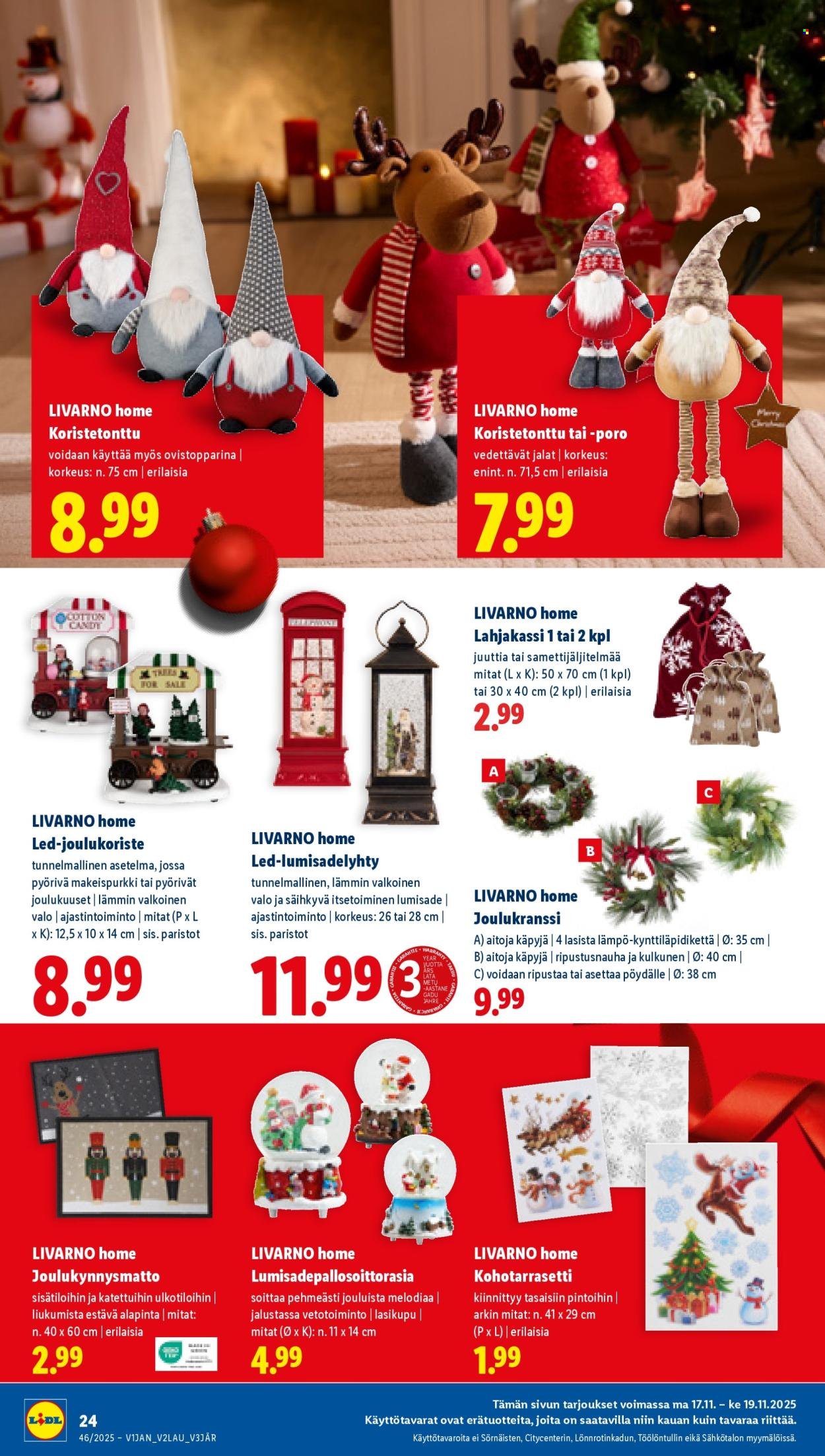 LIDL tarjoukset - Alkaen TO 13.11.2025 (2025-11-13 - 2025-11-19)