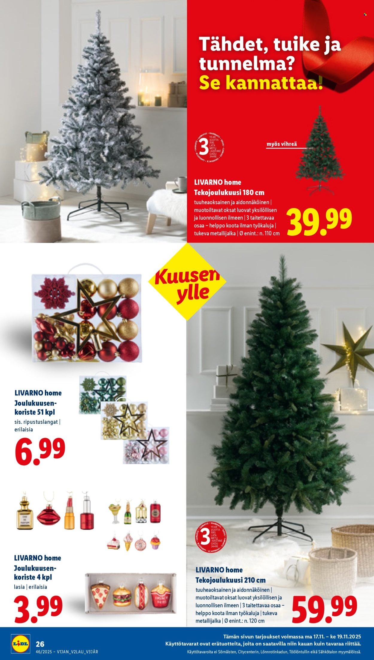 LIDL tarjoukset - Alkaen TO 13.11.2025 (2025-11-13 - 2025-11-19)