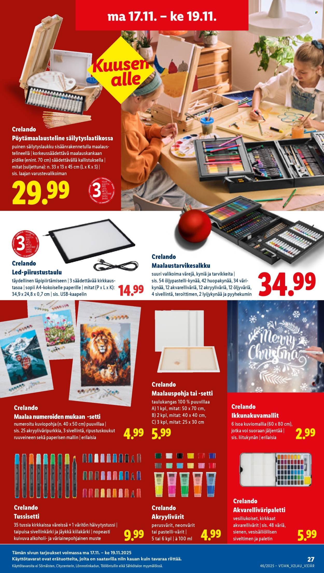 LIDL tarjoukset - Alkaen TO 13.11.2025 (2025-11-13 - 2025-11-19)