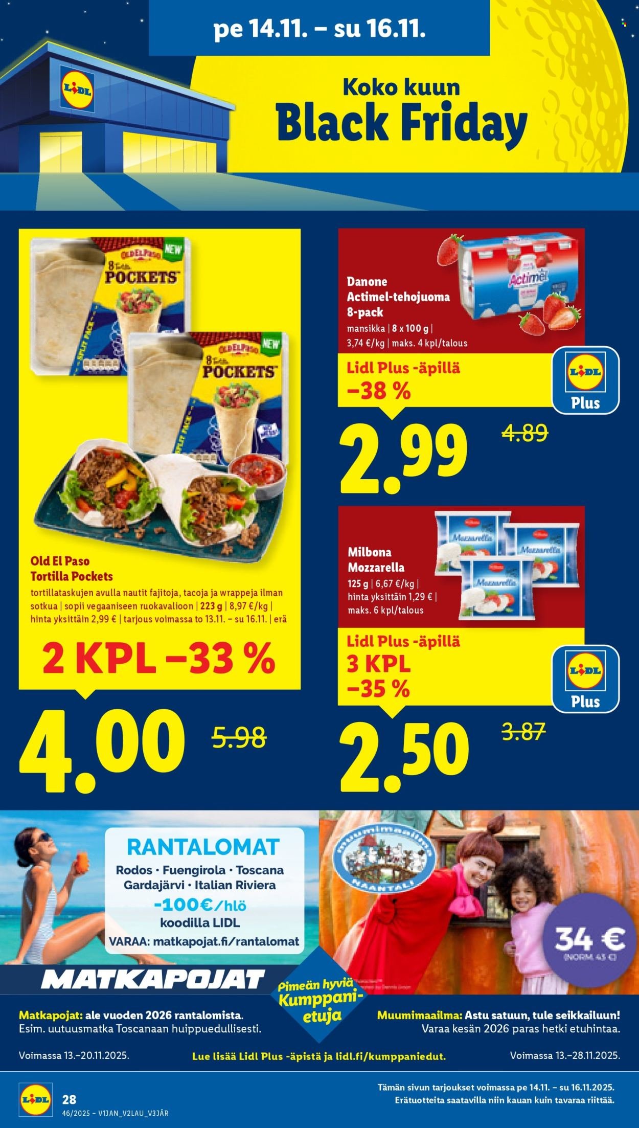 LIDL tarjoukset - Alkaen TO 13.11.2025 (2025-11-13 - 2025-11-19)