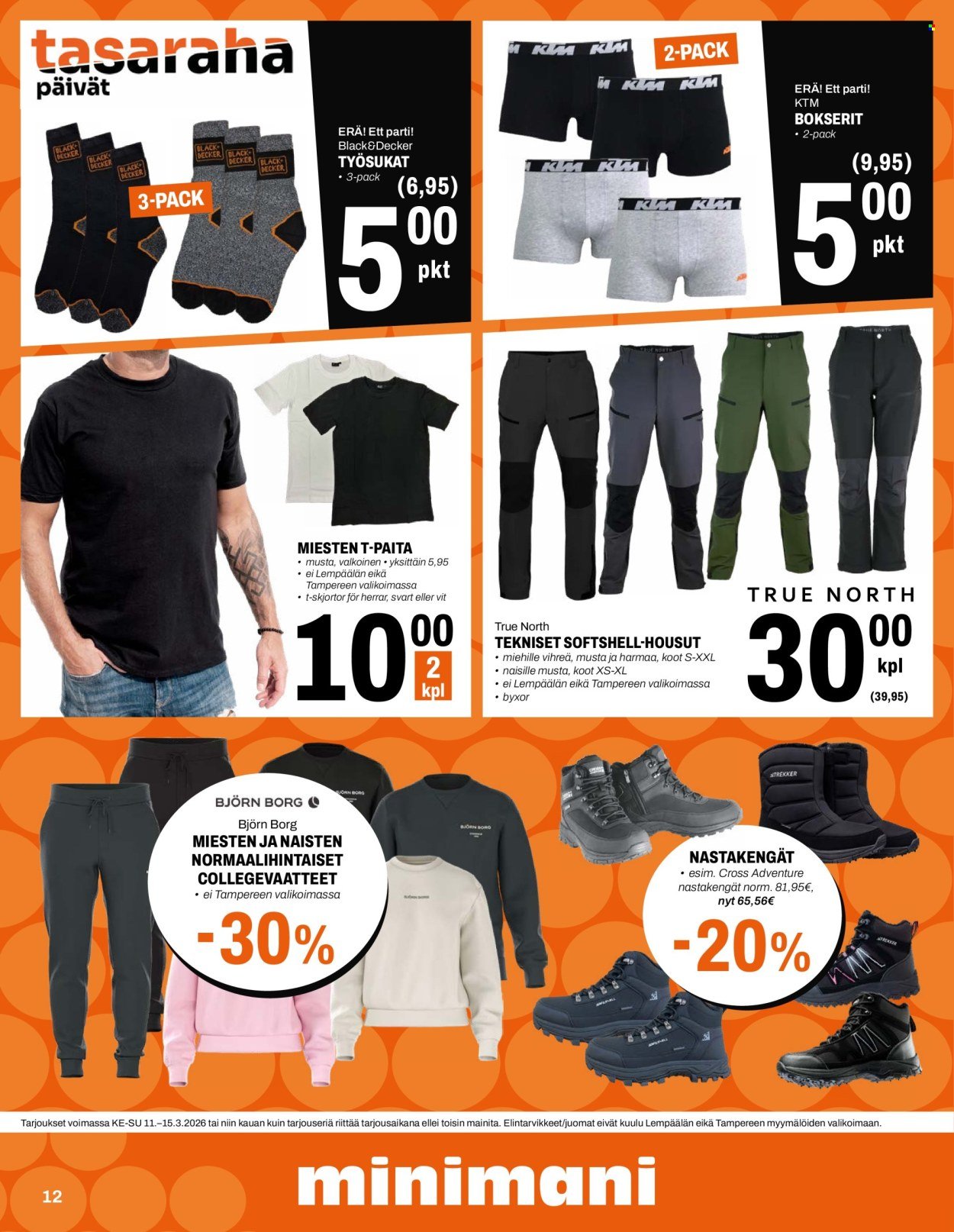 MINIMANI tarjoukset - Alkaen KE 11.3.2026