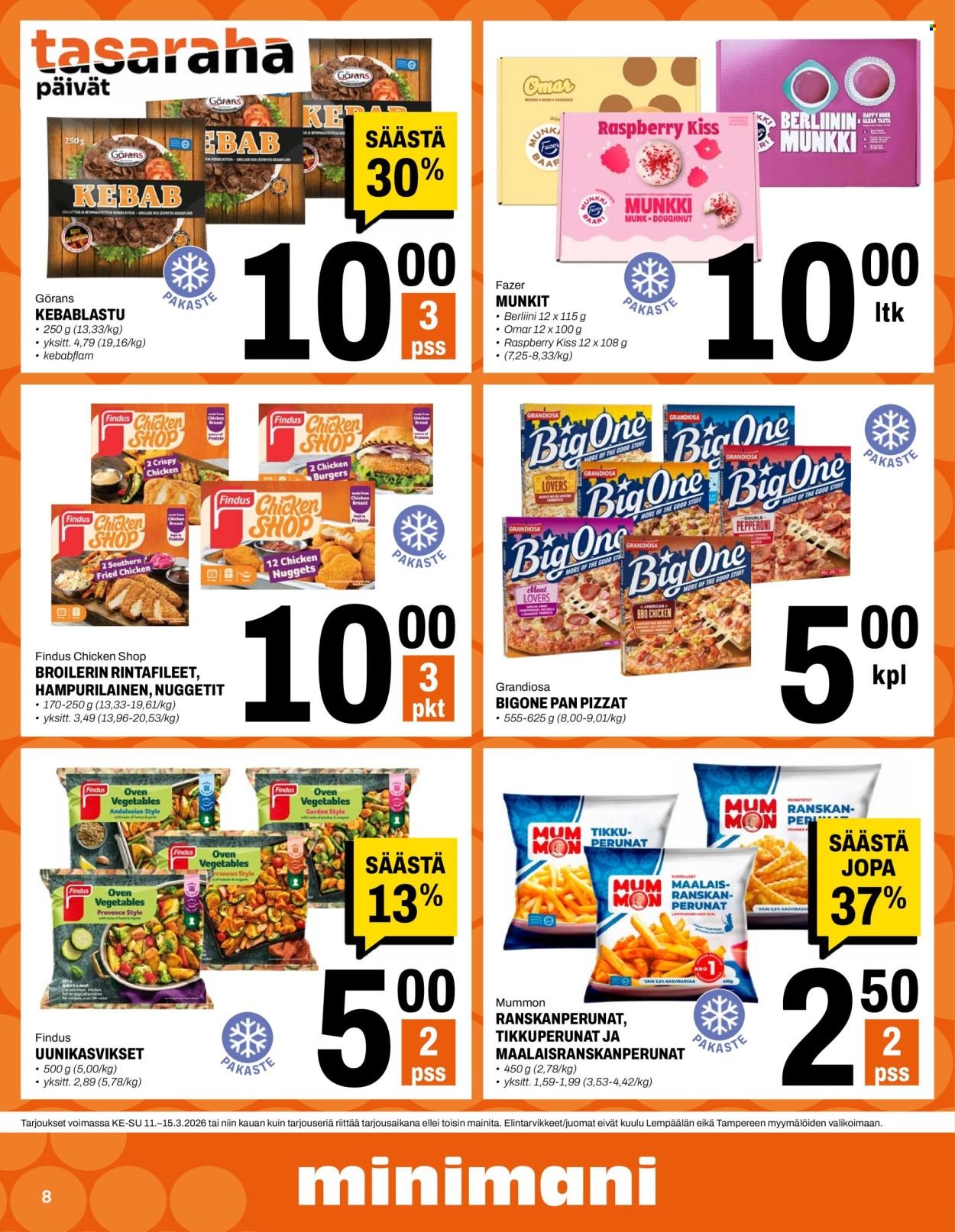 MINIMANI tarjoukset - Alkaen KE 11.3.2026