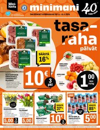 MINIMANI tarjoukset - Alkaen KE 11.3.2026