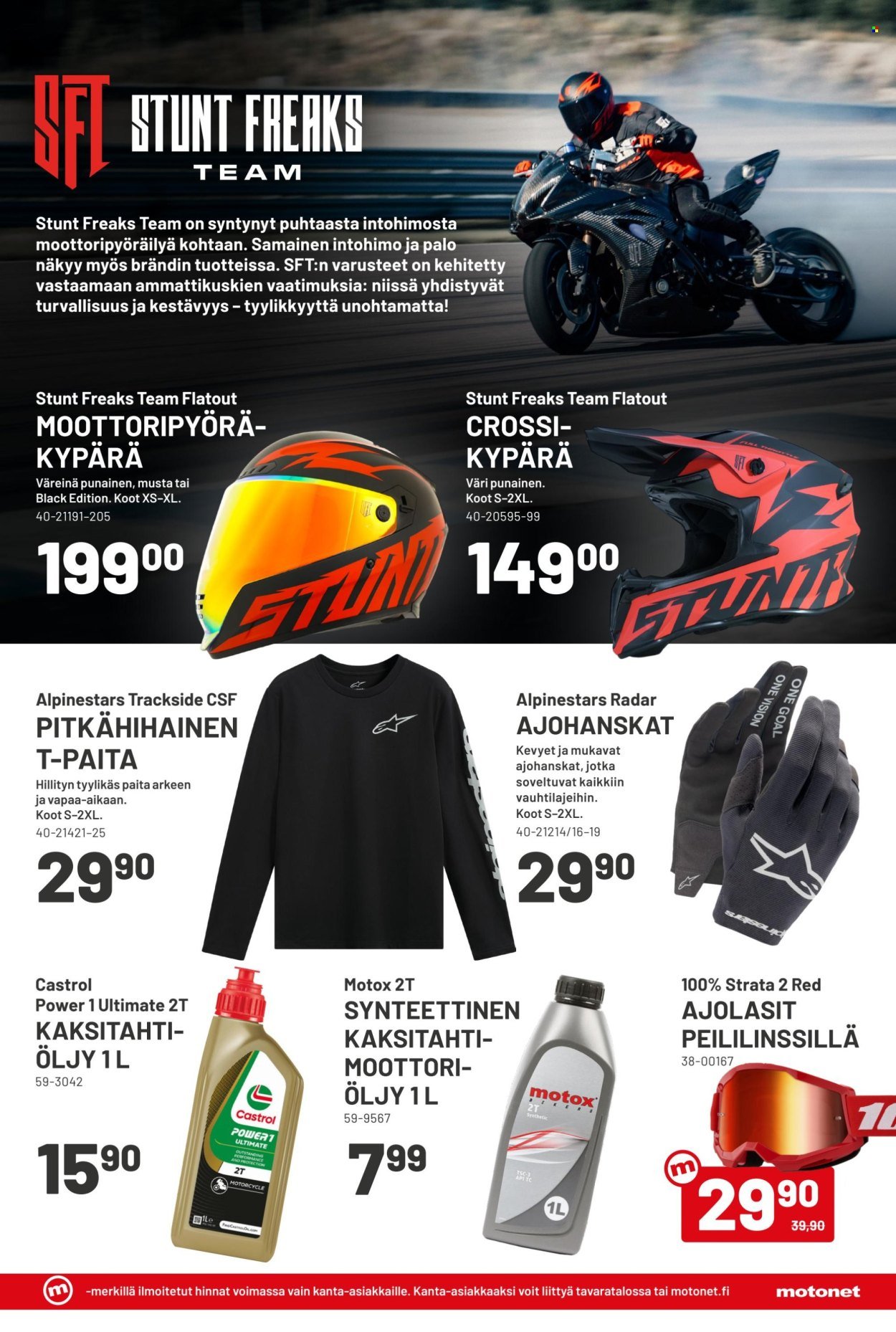 MOTONET tarjoukset - Heinäkuun lehti