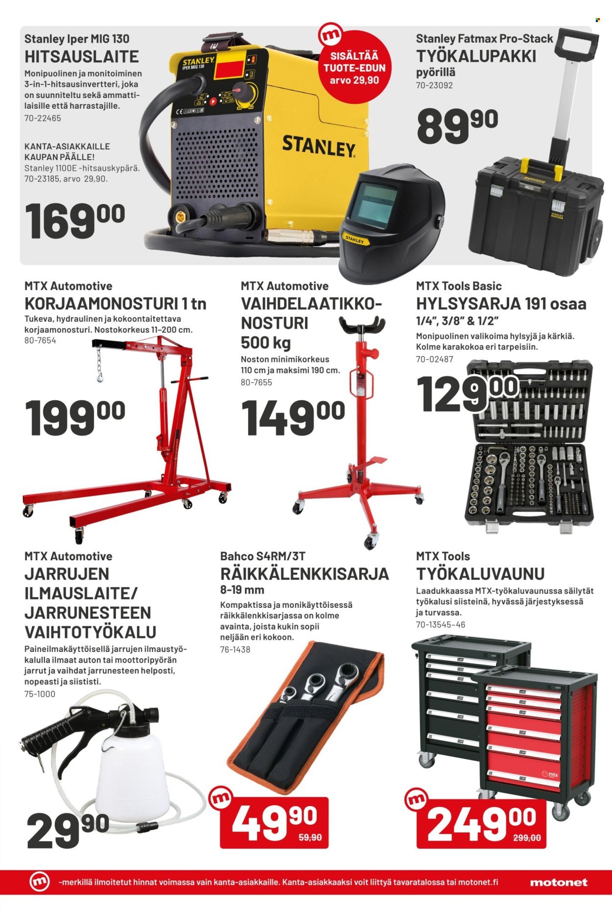 MOTONET tarjoukset - Heinäkuun lehti
