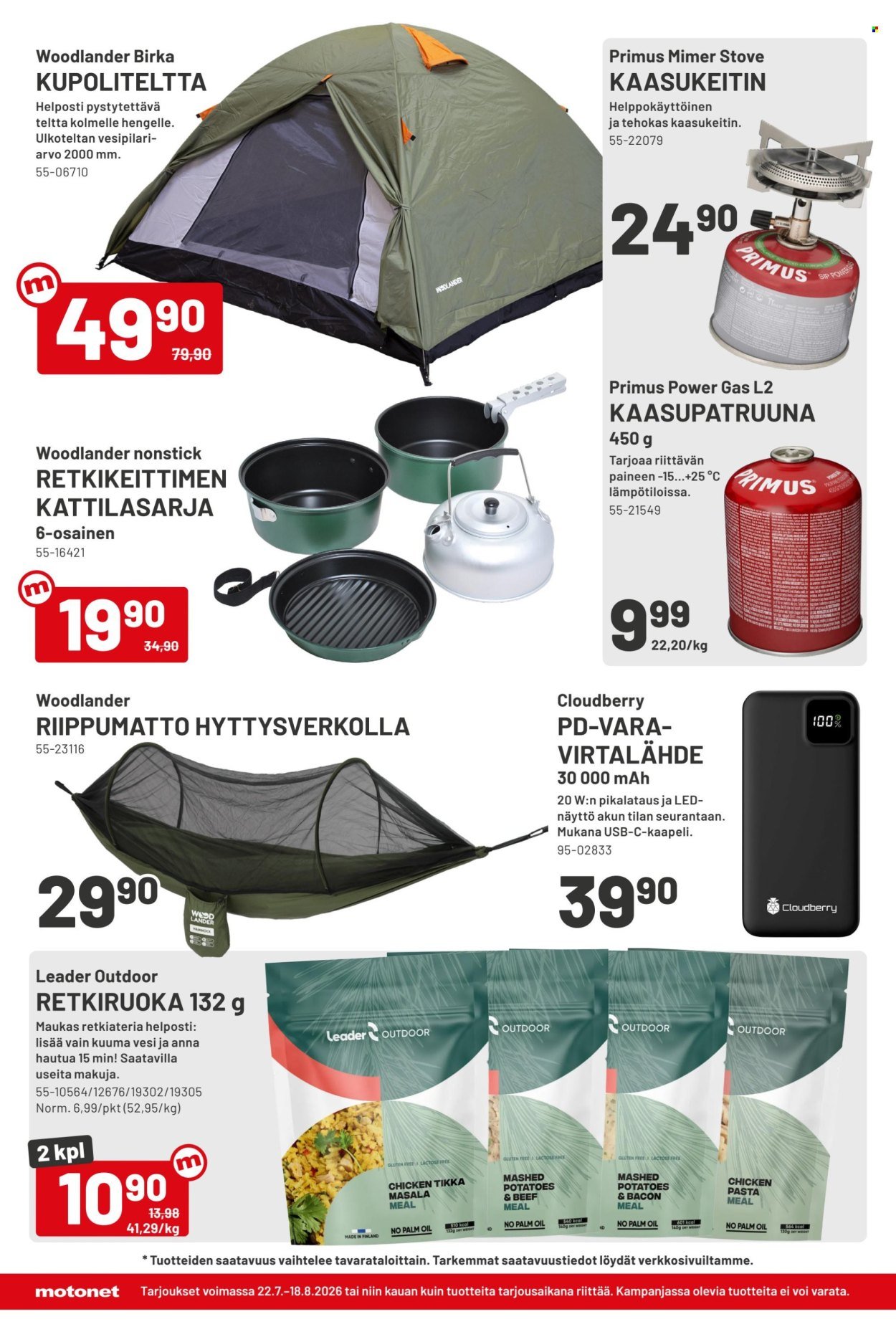 MOTONET tarjoukset - Heinäkuun lehti