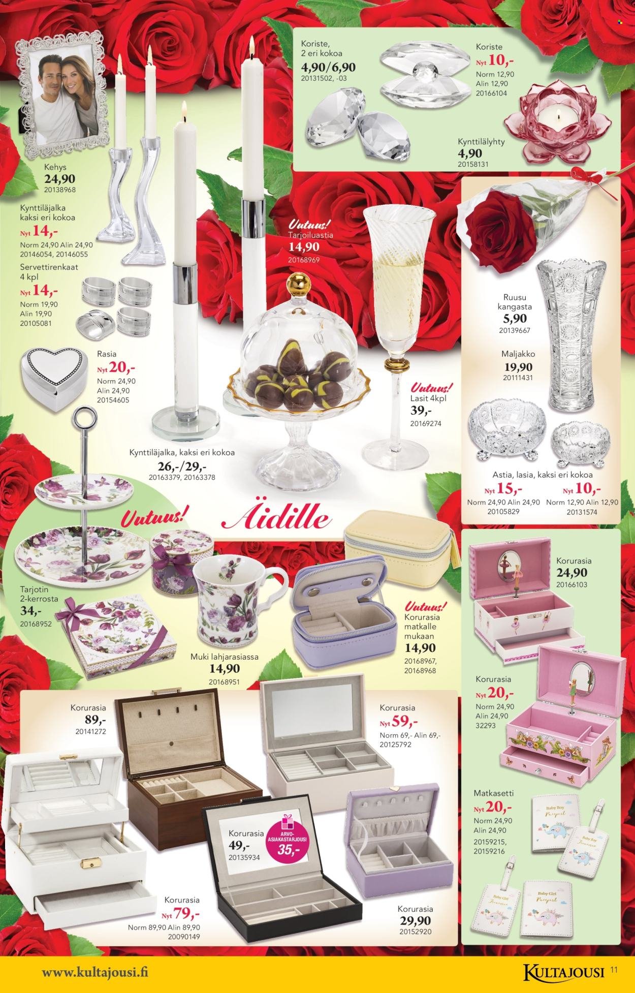 KULTAJOUSI tarjoukset - Äitienpäiväkuvasto