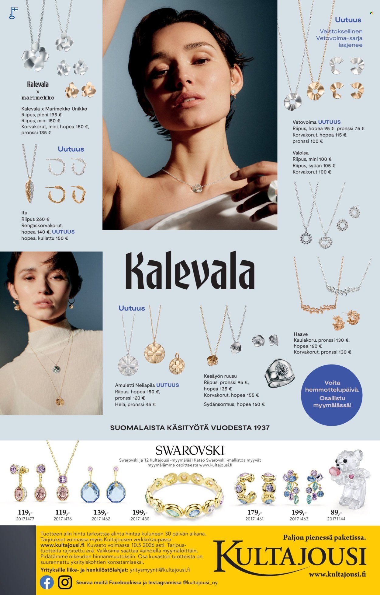 KULTAJOUSI tarjoukset - Äitienpäiväkuvasto