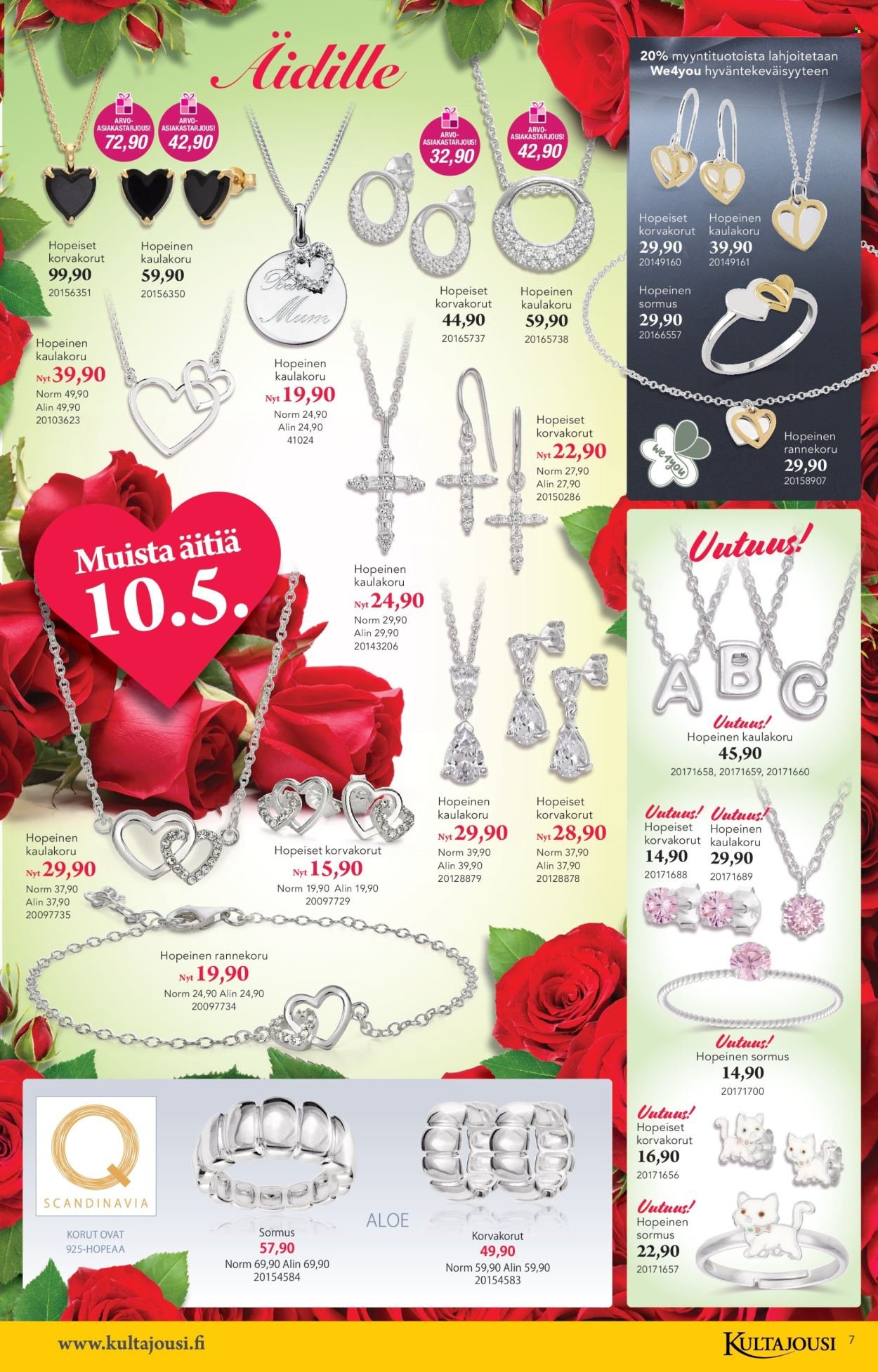 KULTAJOUSI tarjoukset - Äitienpäiväkuvasto