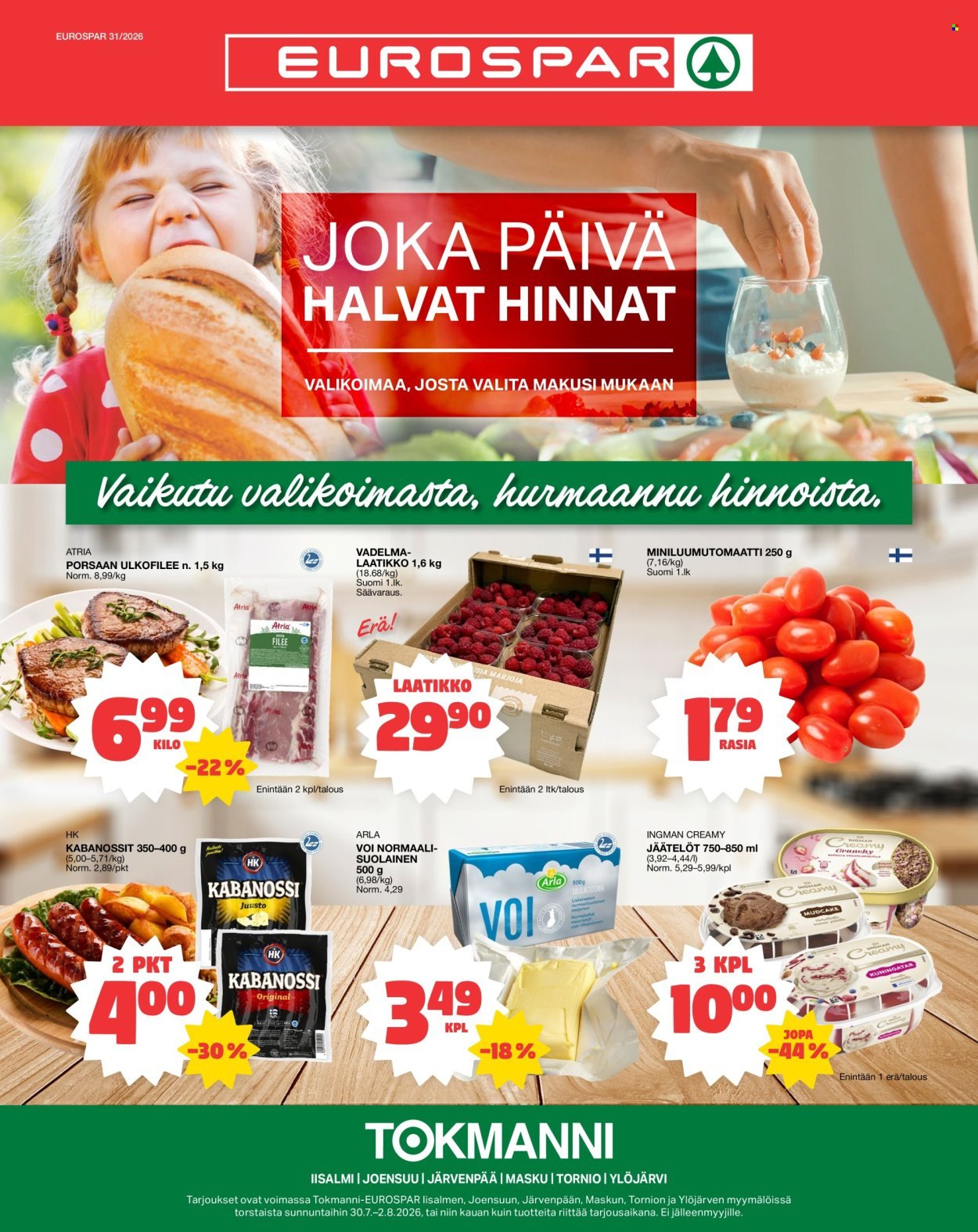 TOKMANNI tarjoukset - EUROSPAR