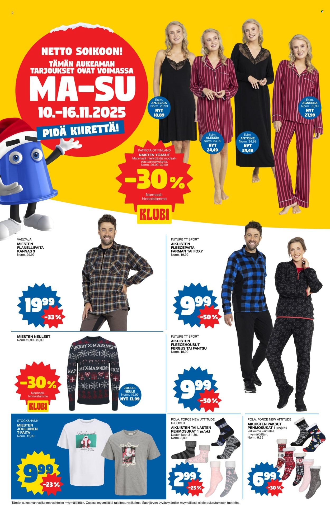 TOKMANNI tarjoukset - Tarjoussanomat (2025-11-10 - 2025-11-16)