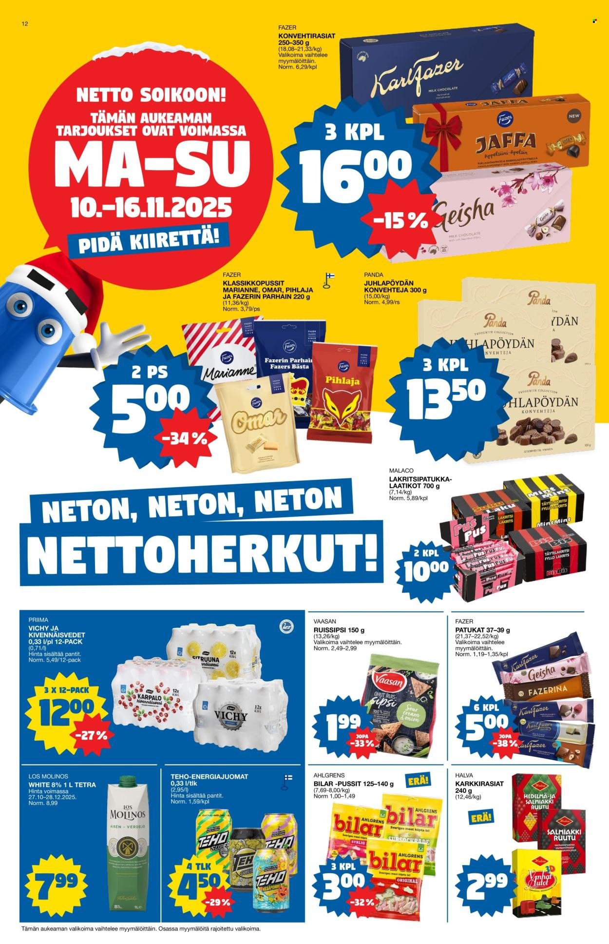 TOKMANNI tarjoukset - Tarjoussanomat (2025-11-10 - 2025-11-16)