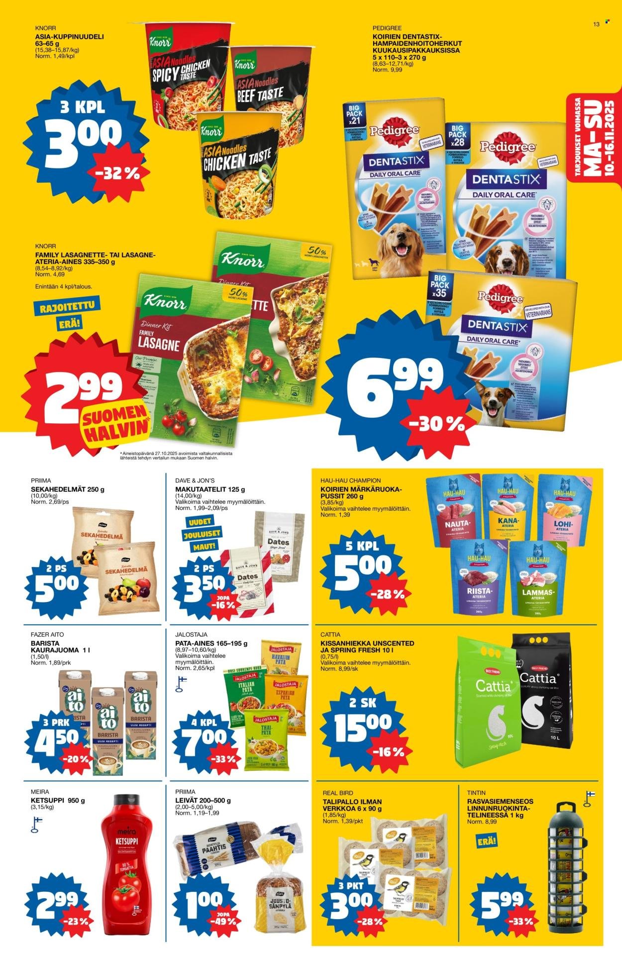 TOKMANNI tarjoukset - Tarjoussanomat (2025-11-10 - 2025-11-16)