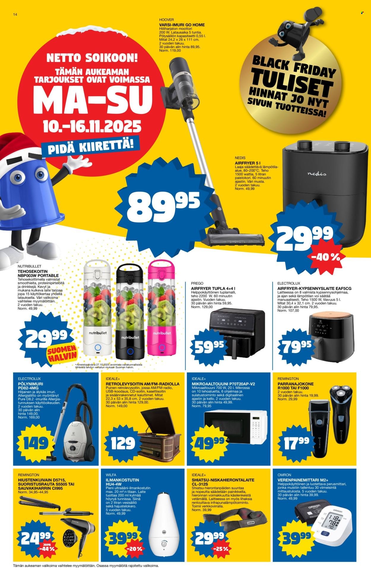 TOKMANNI tarjoukset - Tarjoussanomat (2025-11-10 - 2025-11-16)