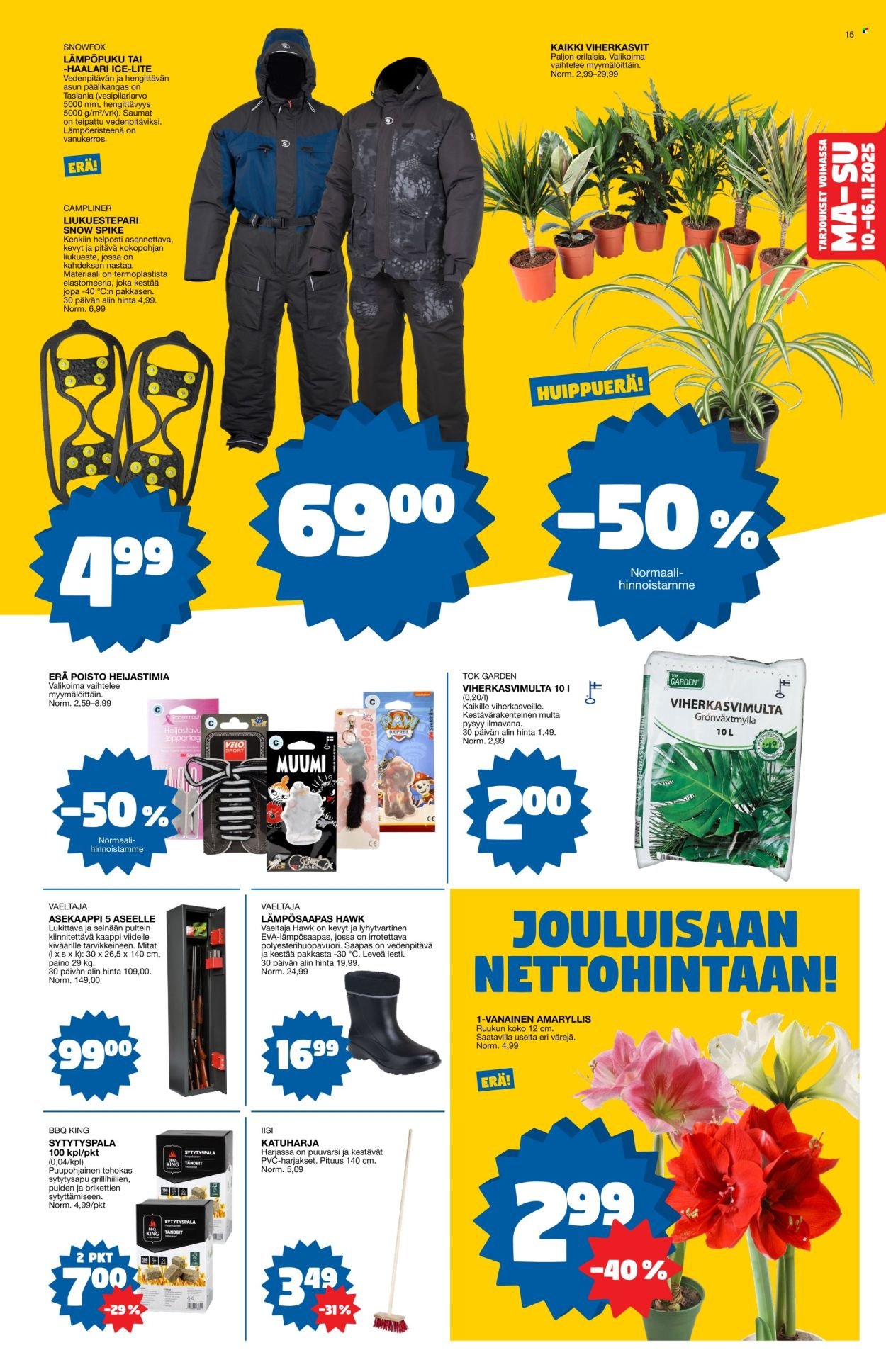 TOKMANNI tarjoukset - Tarjoussanomat (2025-11-10 - 2025-11-16)