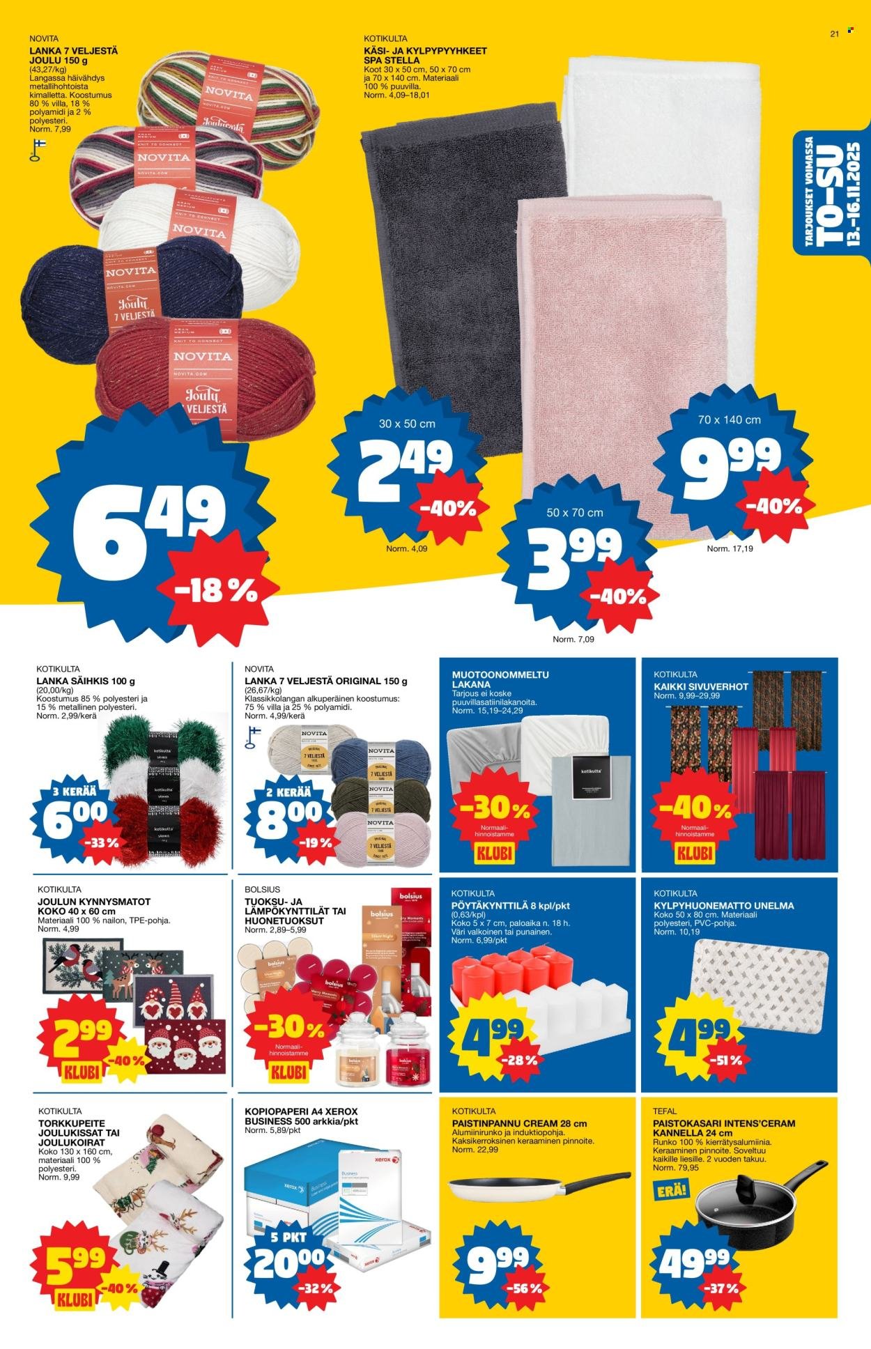 TOKMANNI tarjoukset - Tarjoussanomat (2025-11-10 - 2025-11-16)