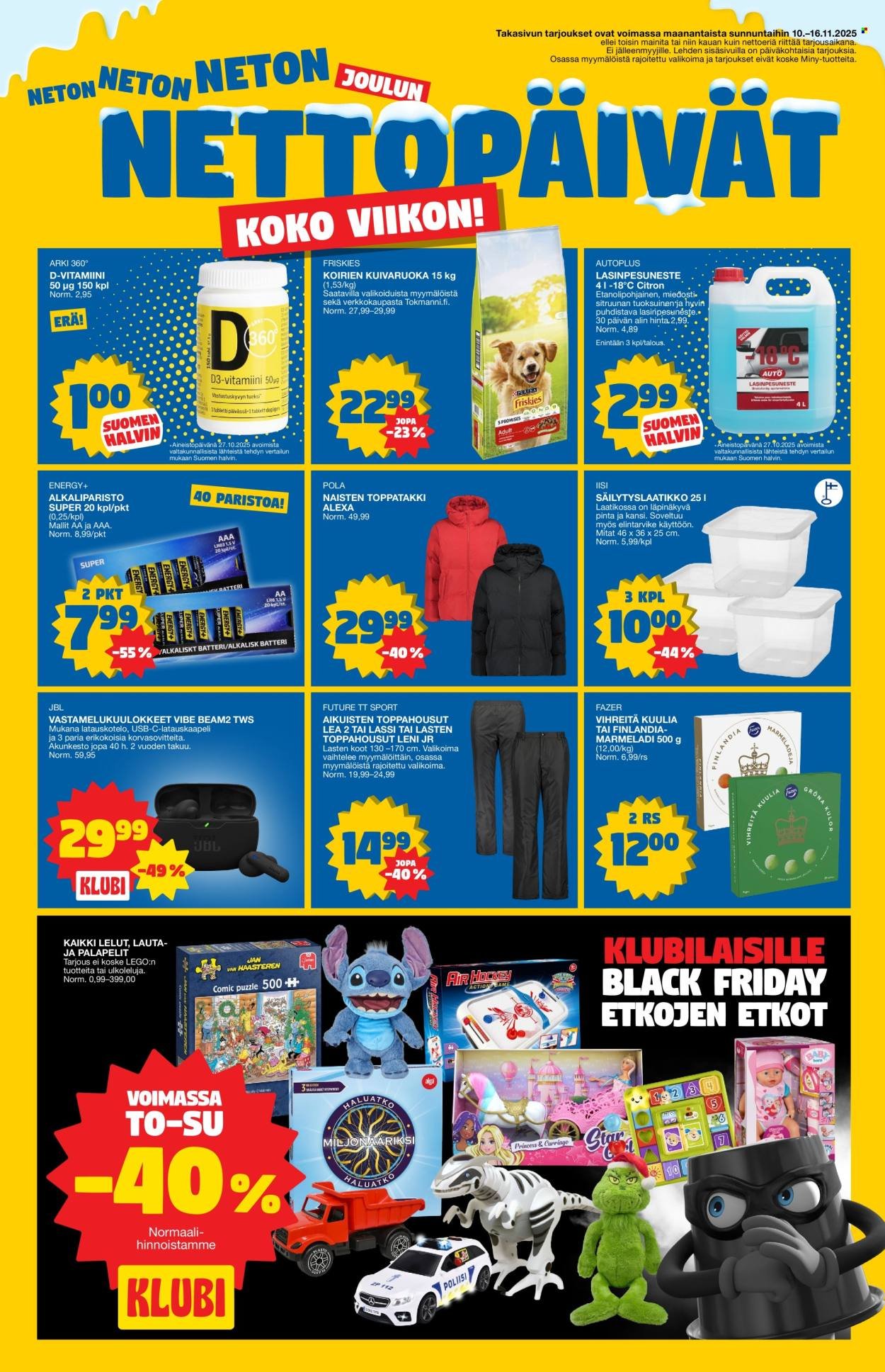 TOKMANNI tarjoukset - Tarjoussanomat (2025-11-10 - 2025-11-16)