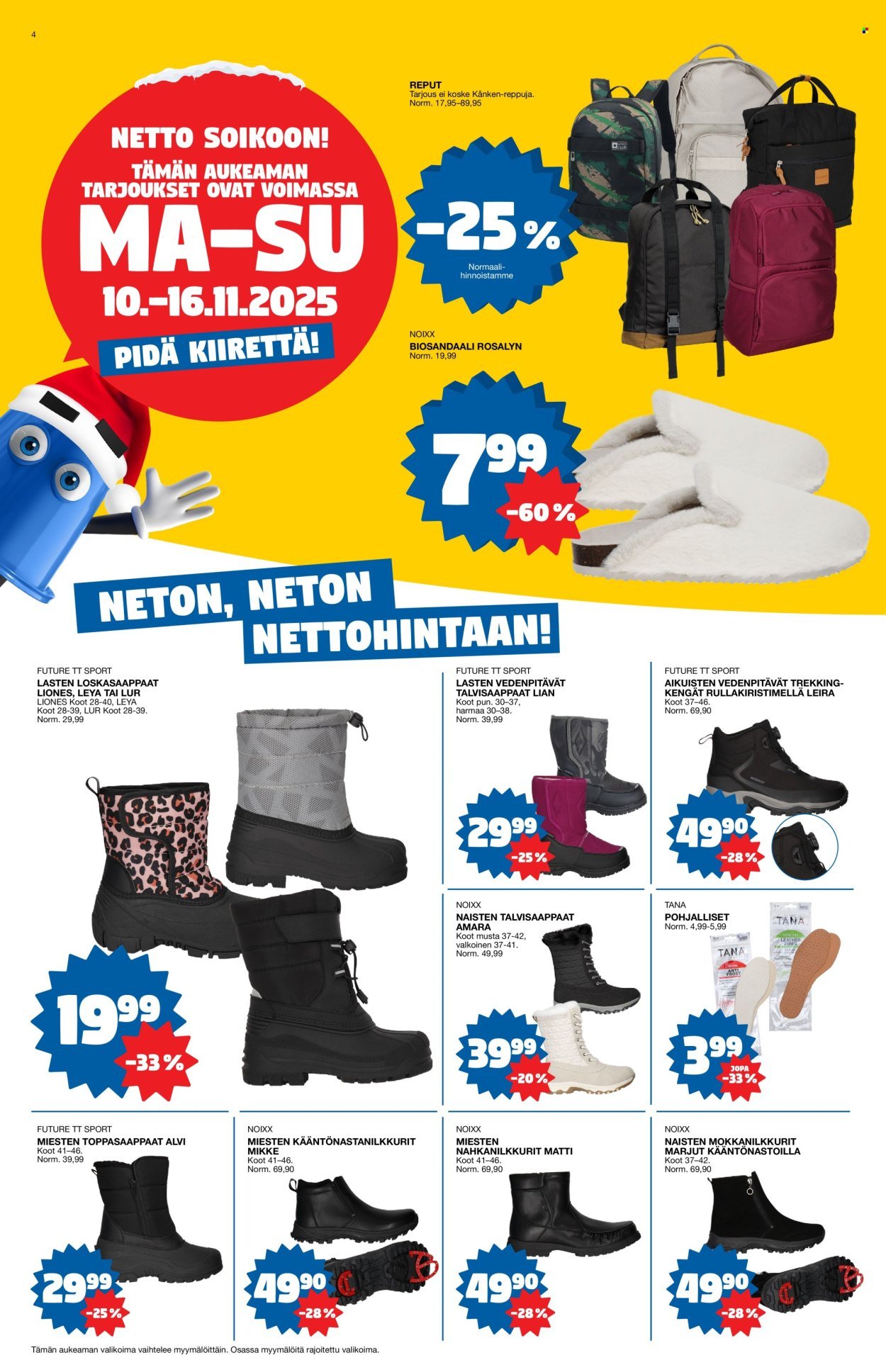 TOKMANNI tarjoukset - Tarjoussanomat (2025-11-10 - 2025-11-16)