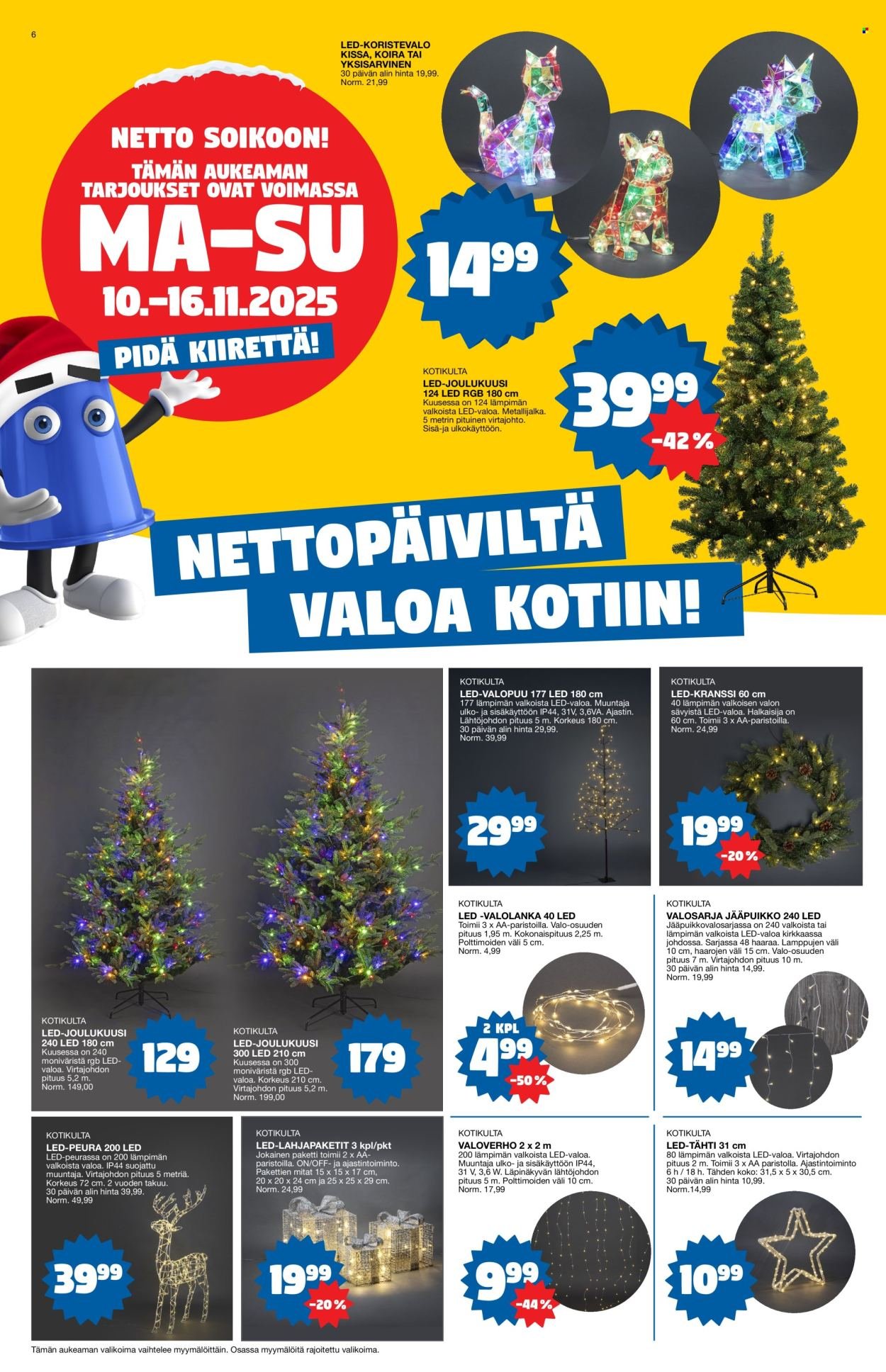 TOKMANNI tarjoukset - Tarjoussanomat (2025-11-10 - 2025-11-16)