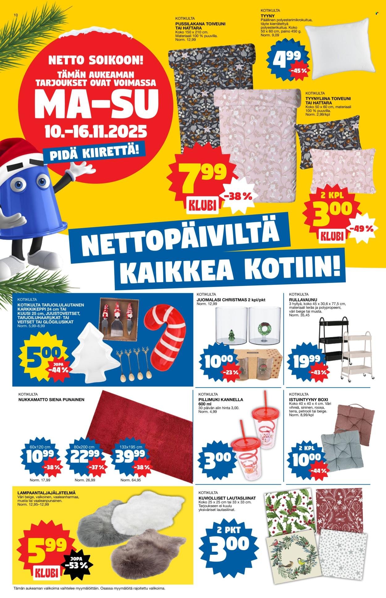 TOKMANNI tarjoukset - Tarjoussanomat (2025-11-10 - 2025-11-16)