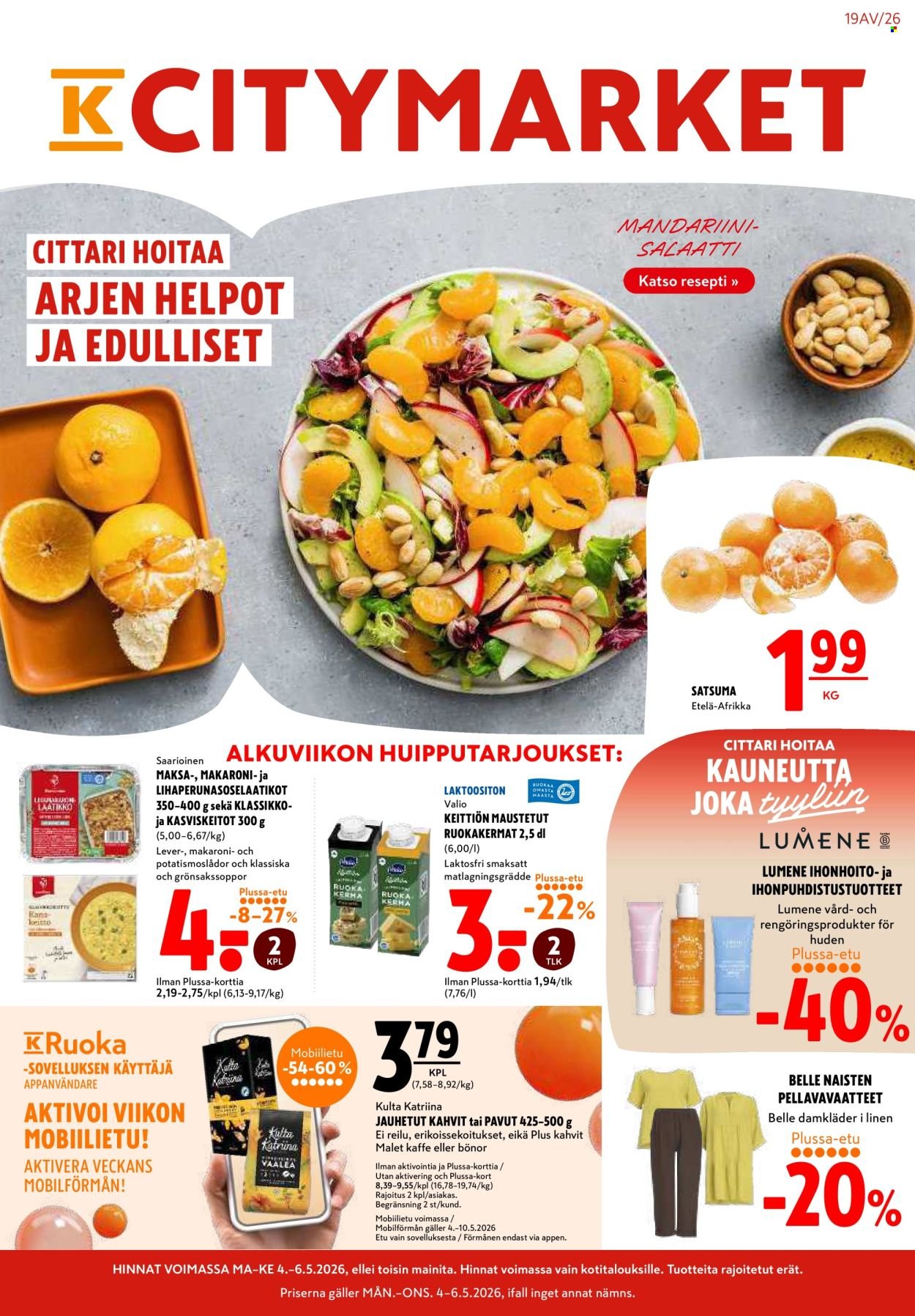 K-CITYMARKET tarjoukset - Alkaen MA 4.5.2026