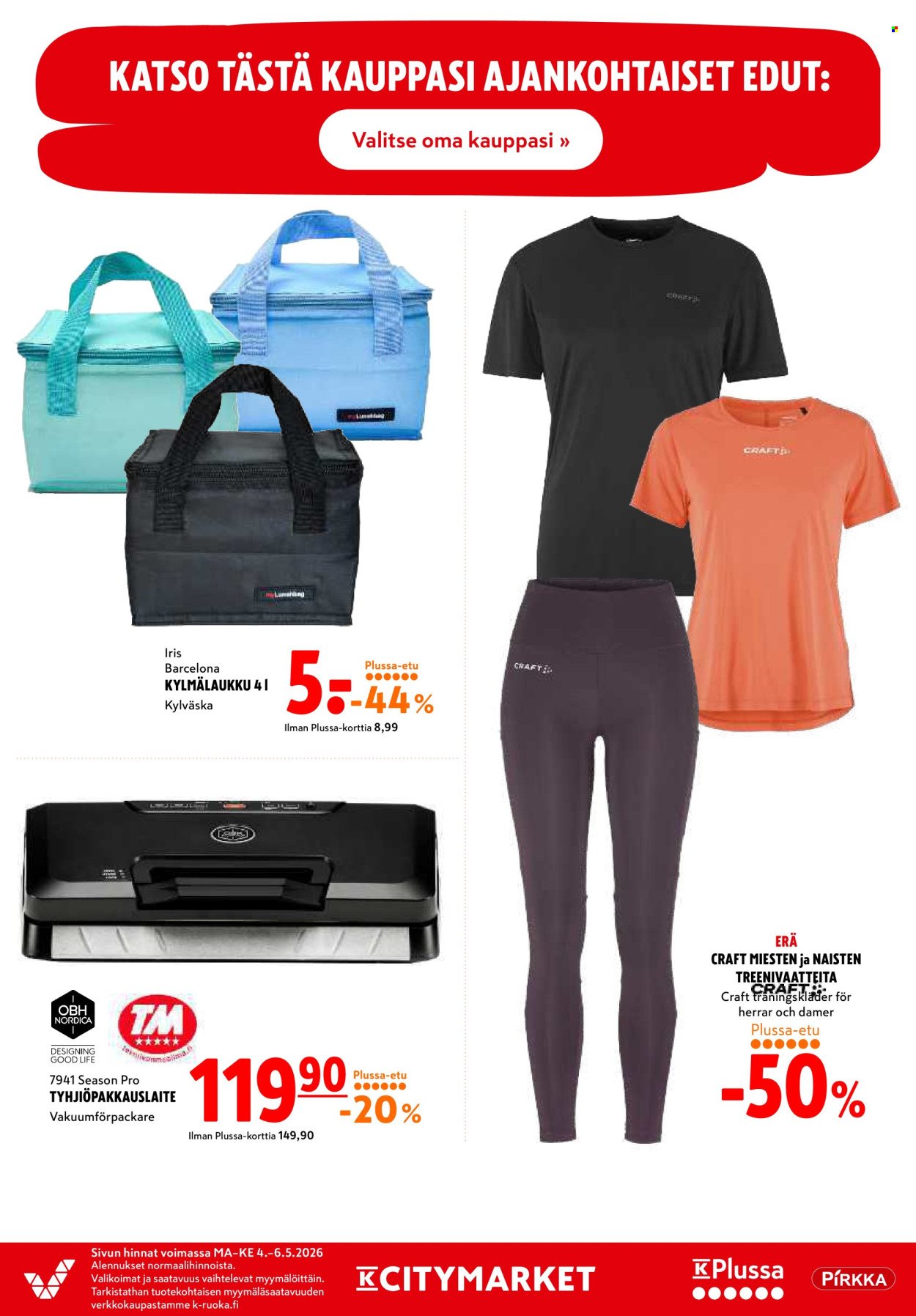 K-CITYMARKET tarjoukset - Alkaen MA 4.5.2026