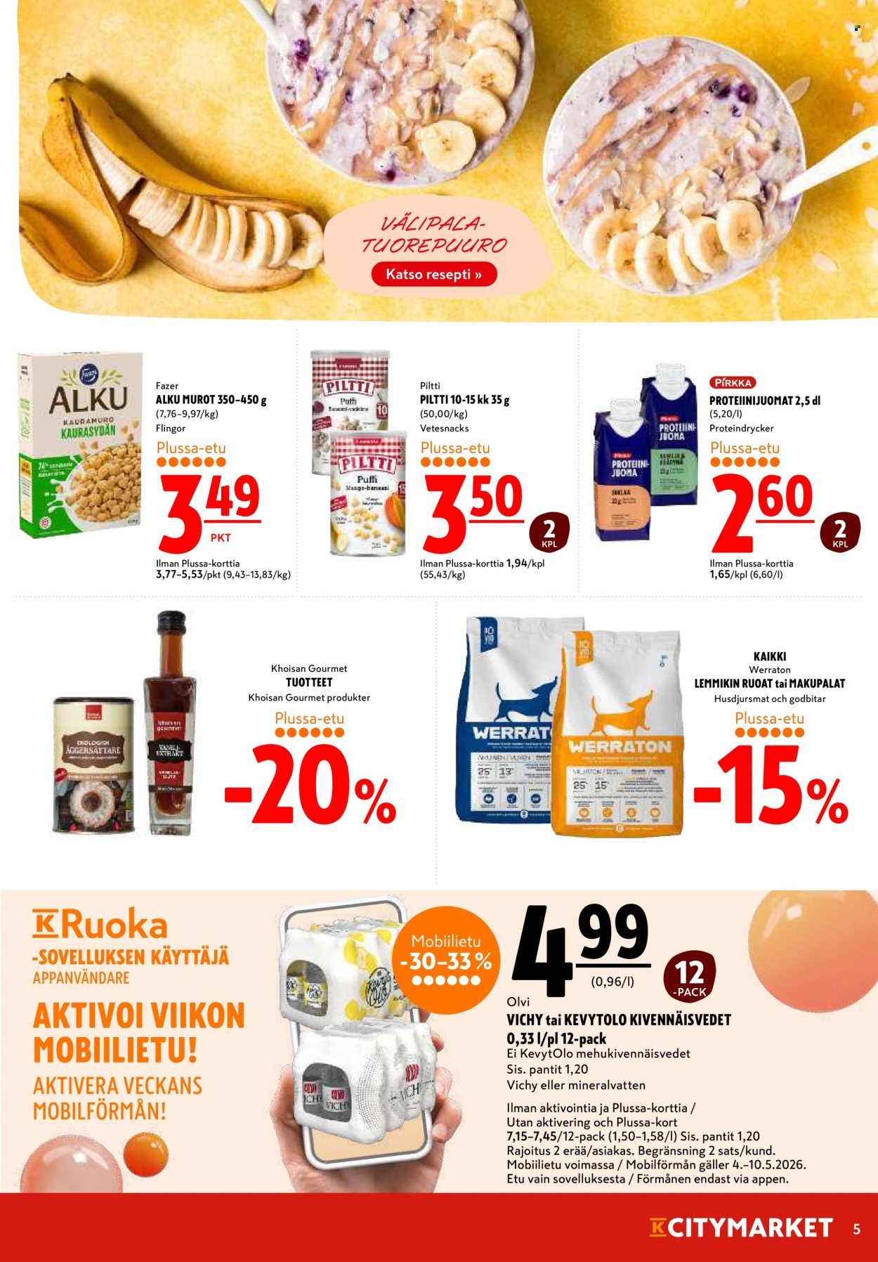 K-CITYMARKET tarjoukset - Alkaen MA 4.5.2026
