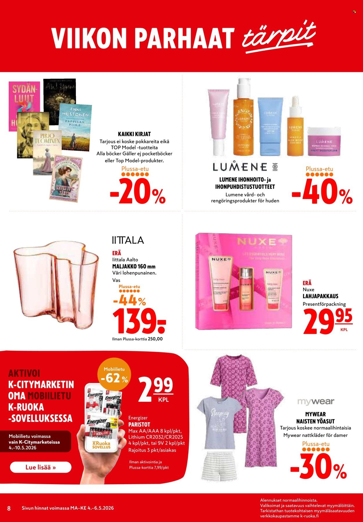 K-CITYMARKET tarjoukset - Alkaen MA 4.5.2026