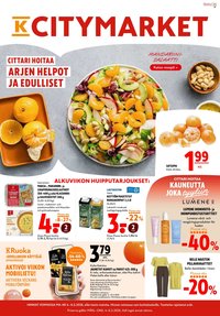 K-CITYMARKET tarjoukset - Alkaen MA 4.5.2026