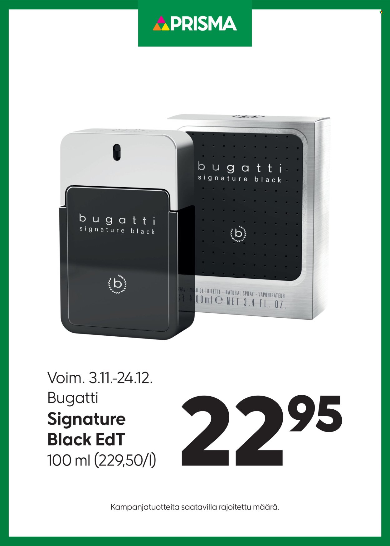 PRISMA tarjoukset - Alkaen MA 3.11.2025 (2025-11-03 - 2025-12-24)