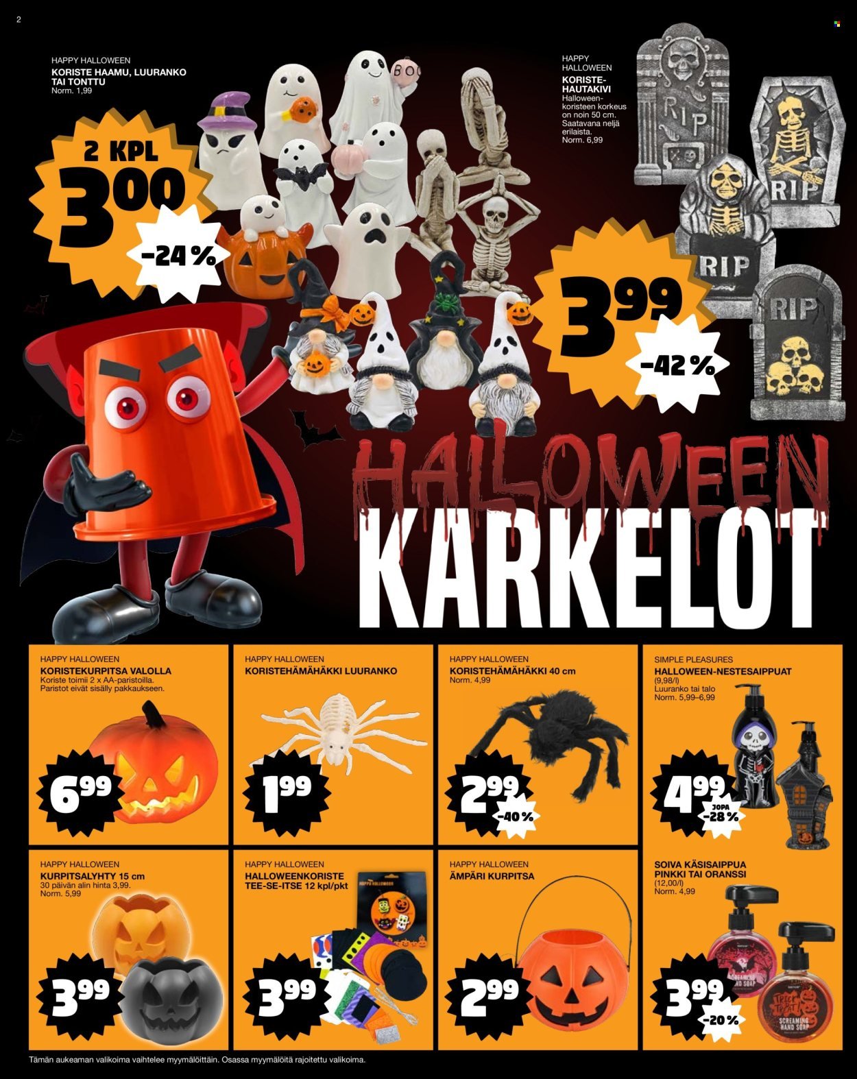 TOKMANNI tarjoukset - Tarjoussanomat (2025-10-13 - 2025-10-19)