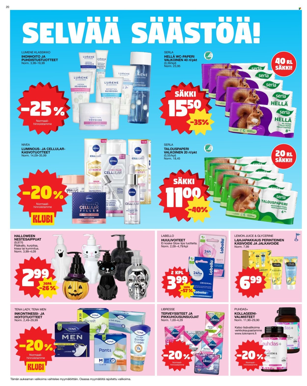 TOKMANNI tarjoukset - Tarjoussanomat (2025-10-13 - 2025-10-19)