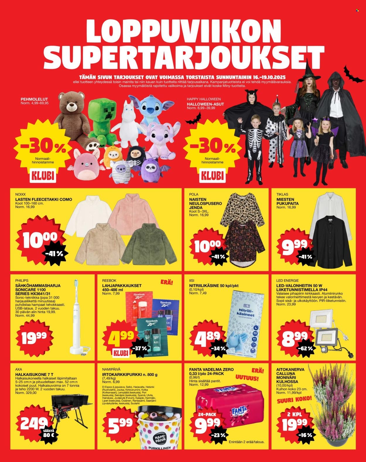 TOKMANNI tarjoukset - Tarjoussanomat (2025-10-13 - 2025-10-19)