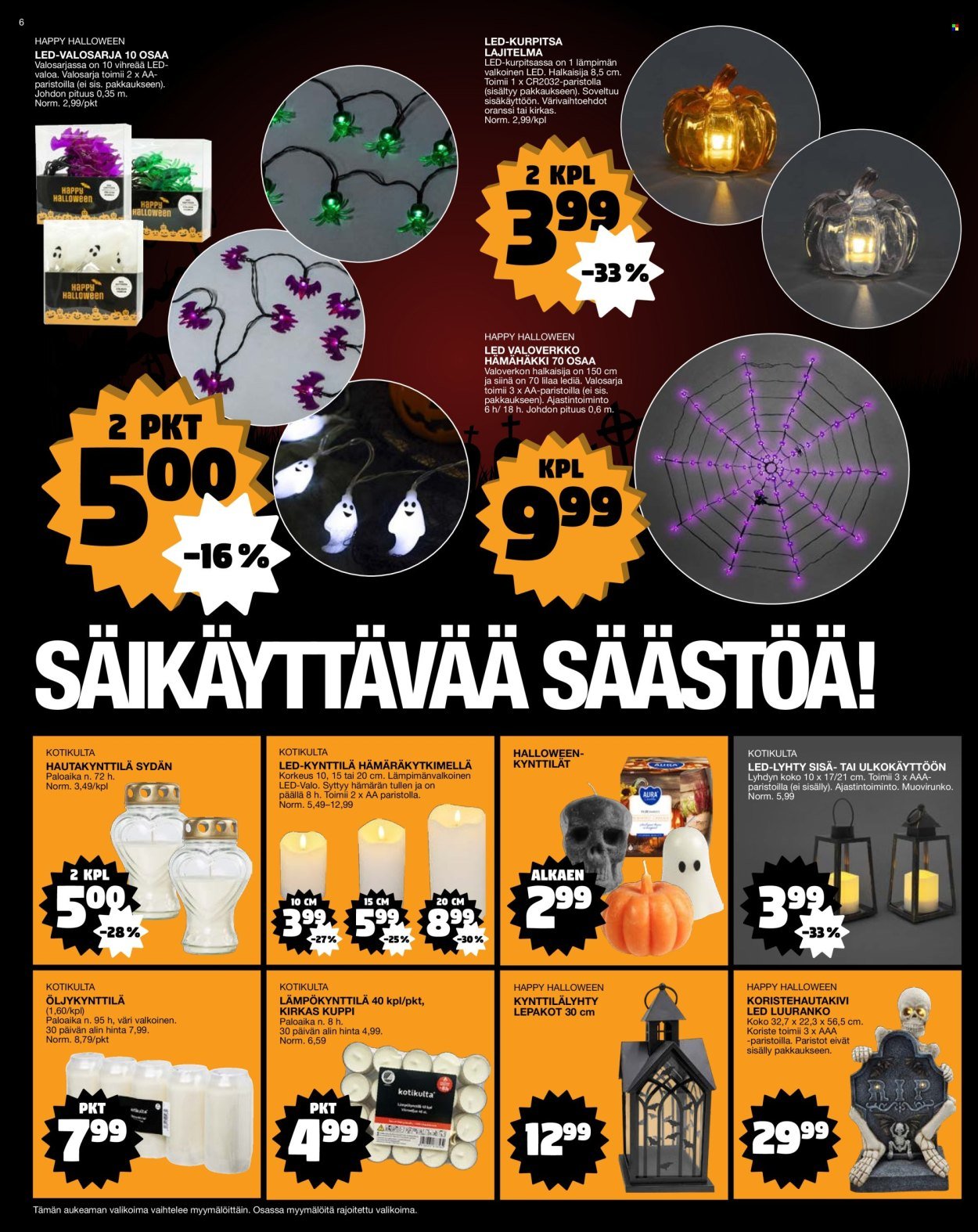 TOKMANNI tarjoukset - Tarjoussanomat (2025-10-13 - 2025-10-19)