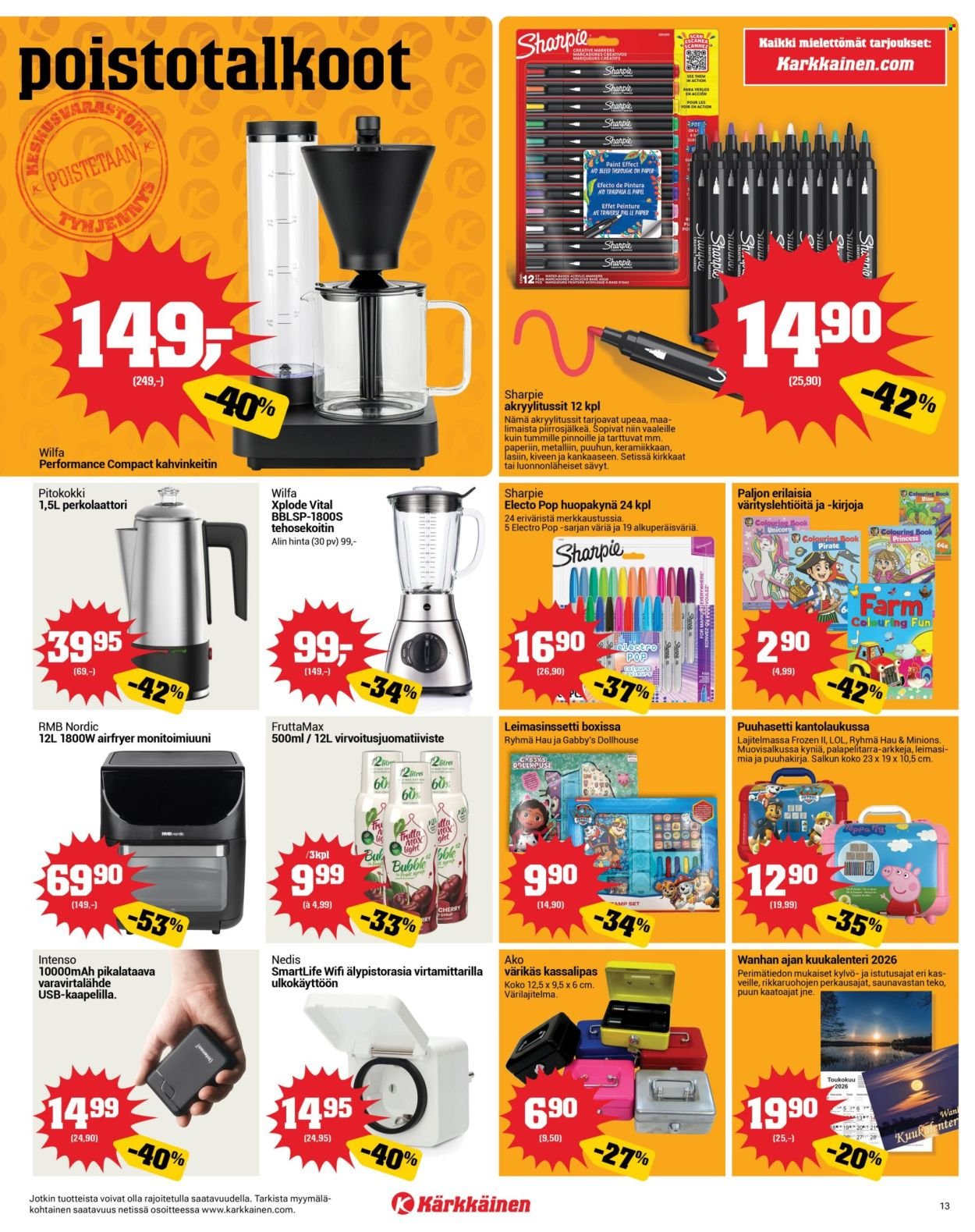 KÄRKKÄINEN tarjoukset - Viikko # 8 Helmikuu 2026