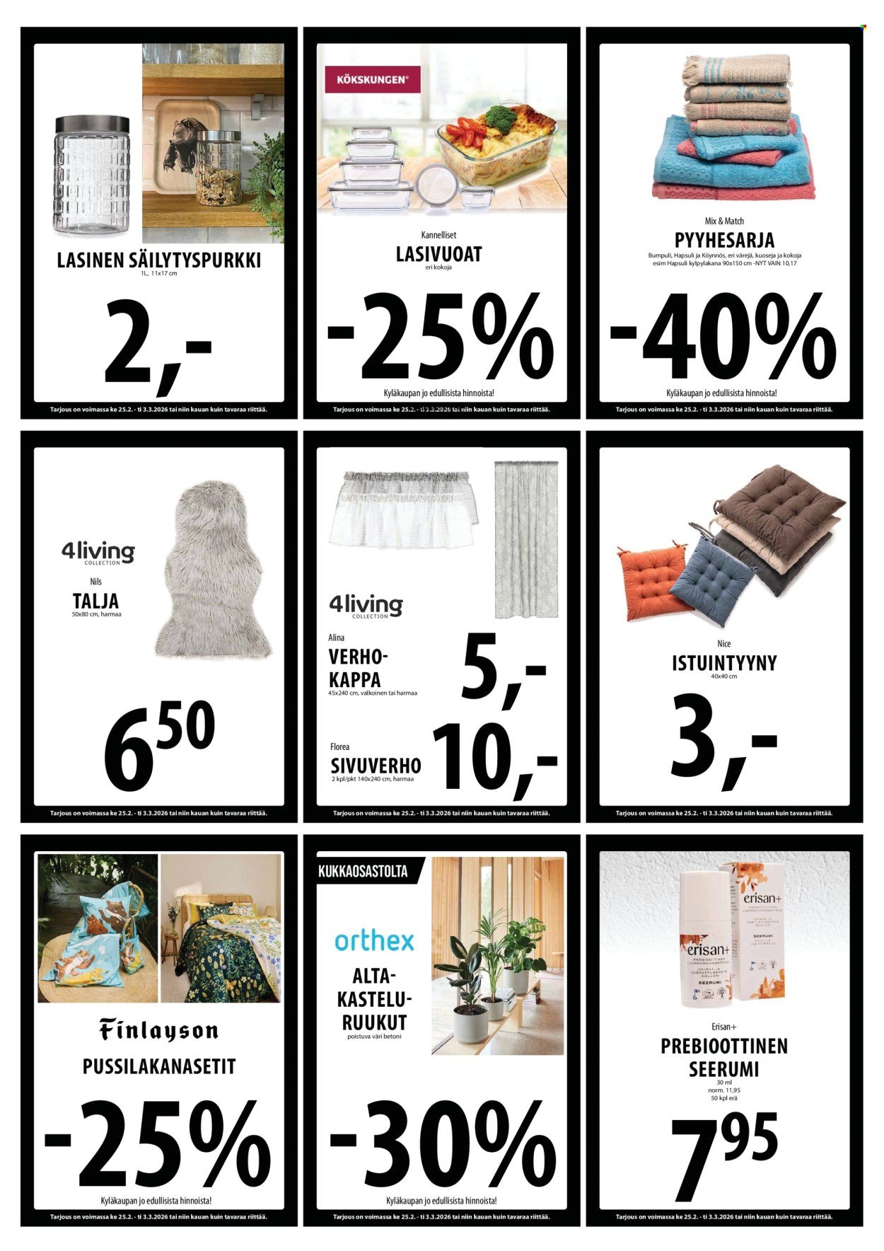 TUURI tarjoukset - Alkaen KE 25.2.2026