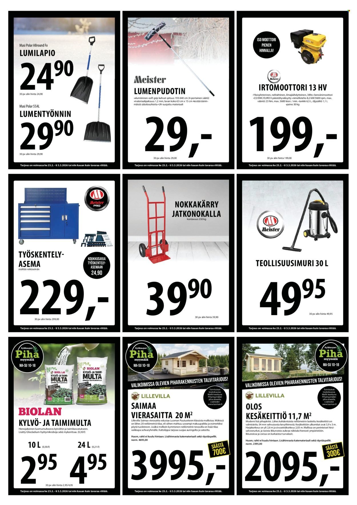 TUURI tarjoukset - Alkaen KE 25.2.2026